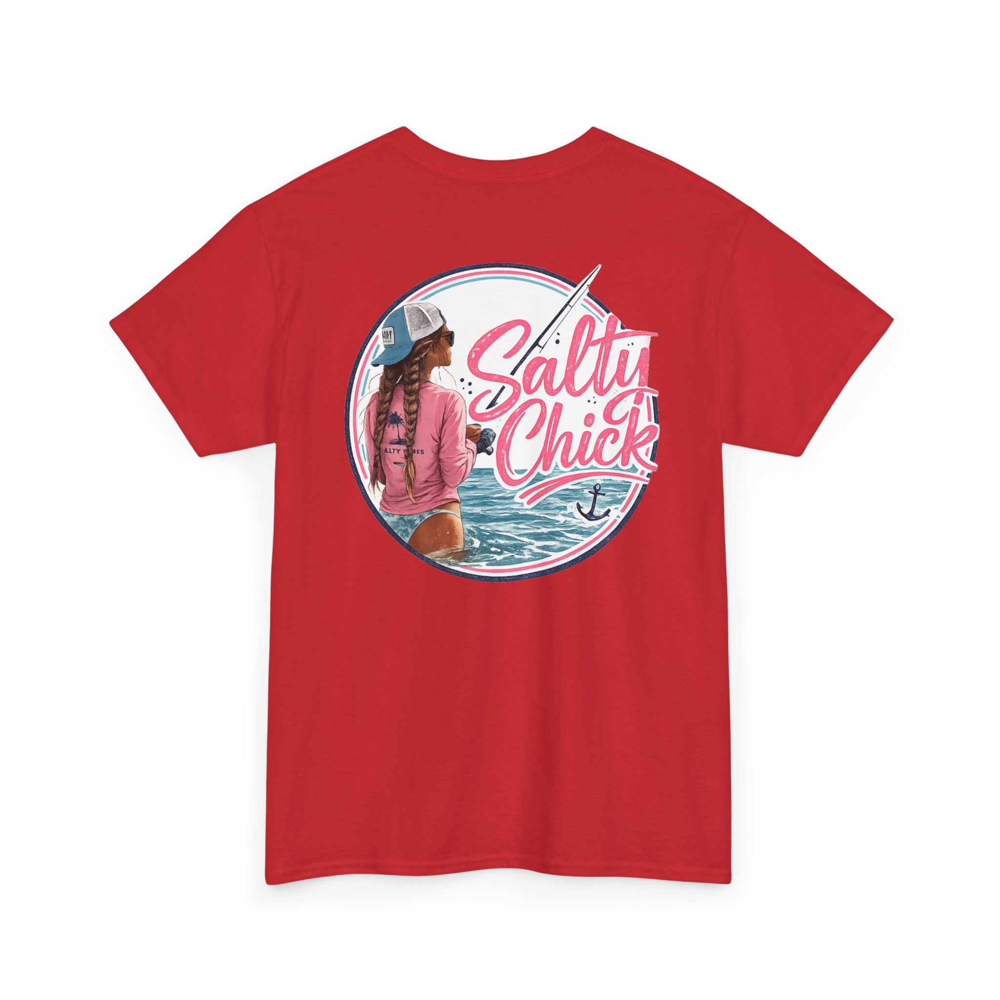 Unisex Heavy Cotton Tee- Fishing