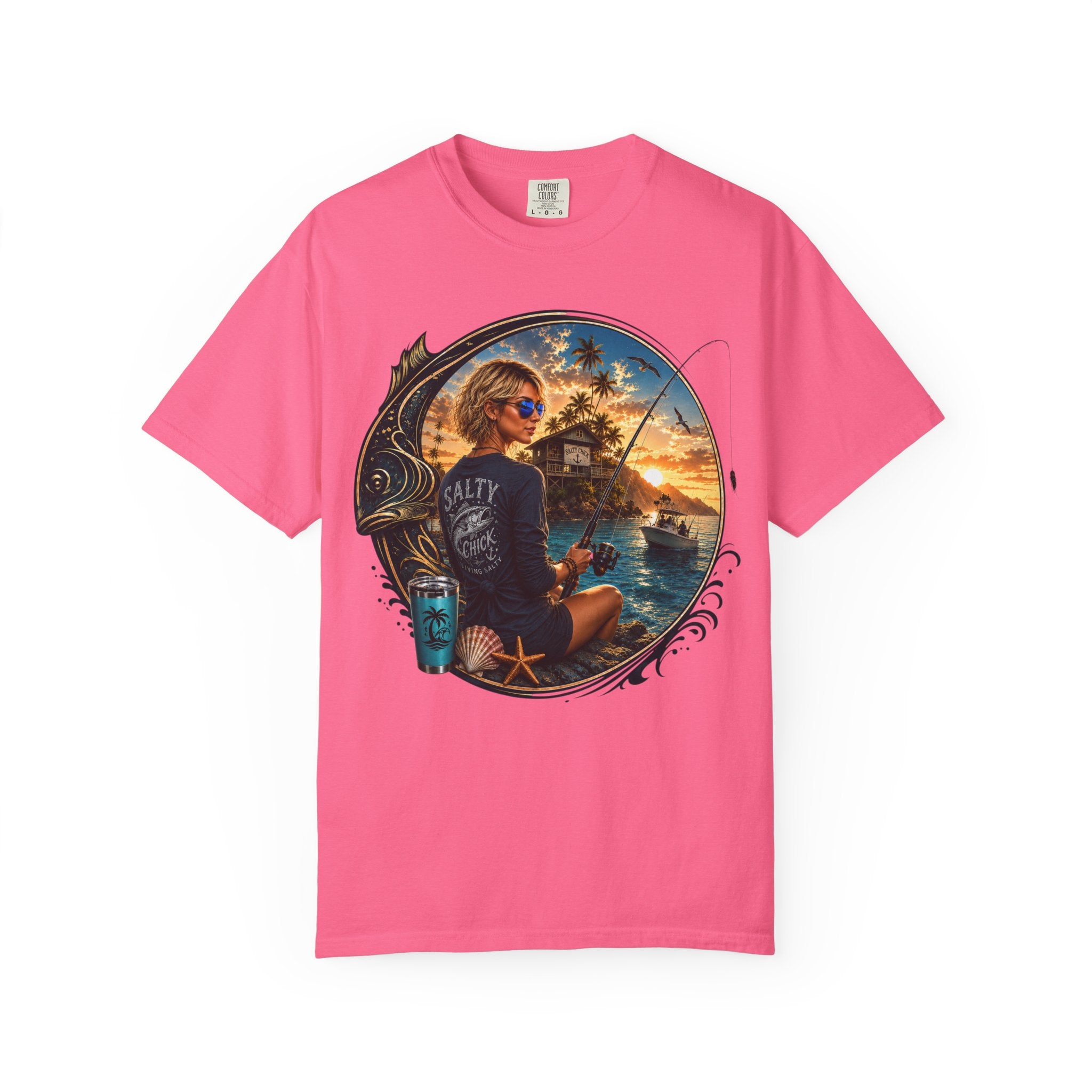 Cotton  fishing T‑Shirt
