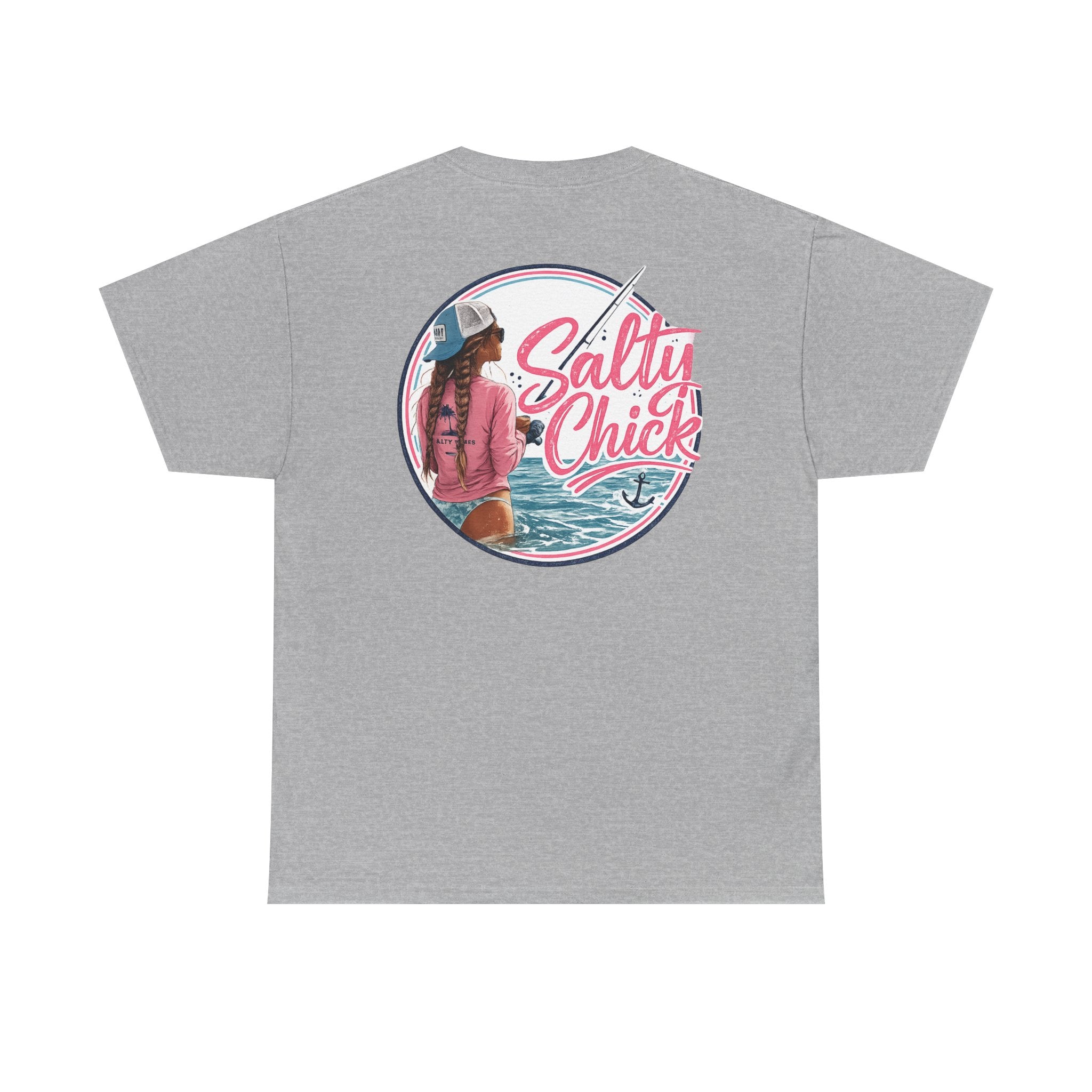 Unisex Heavy Cotton Tee- Fishing