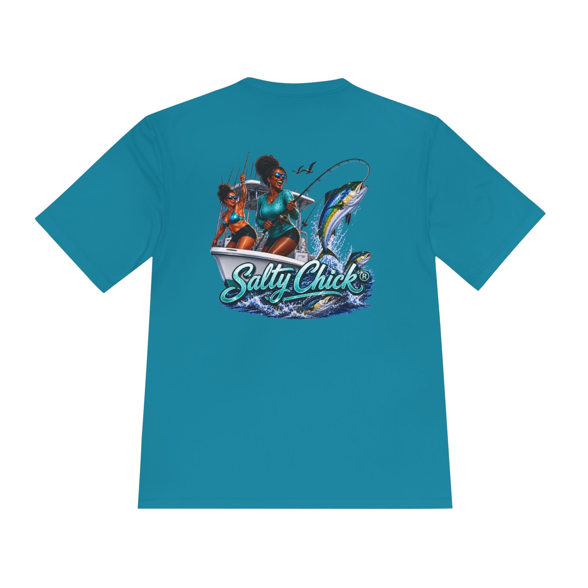 Unisex Moisture Wicking fishing Tee