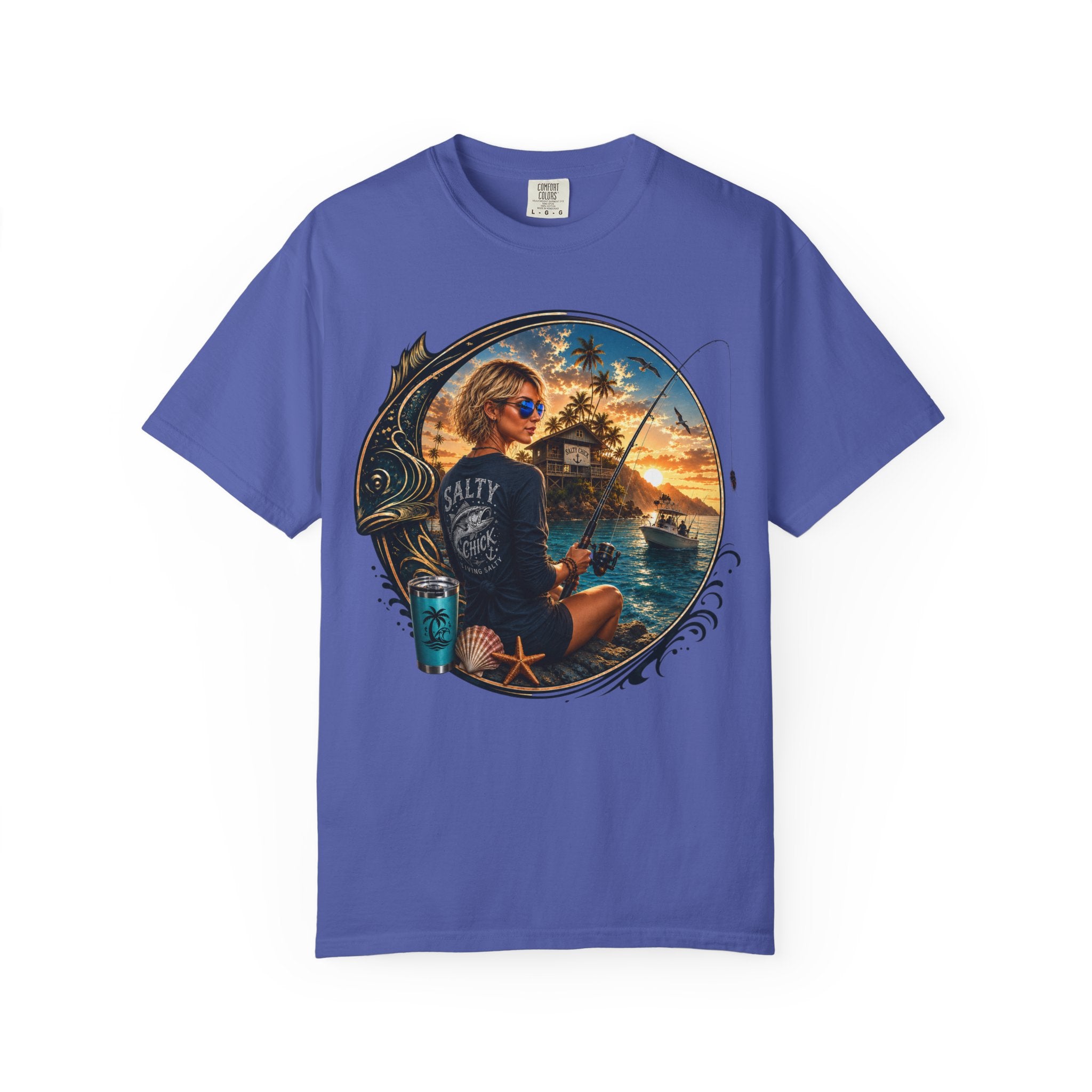Cotton  fishing T‑Shirt