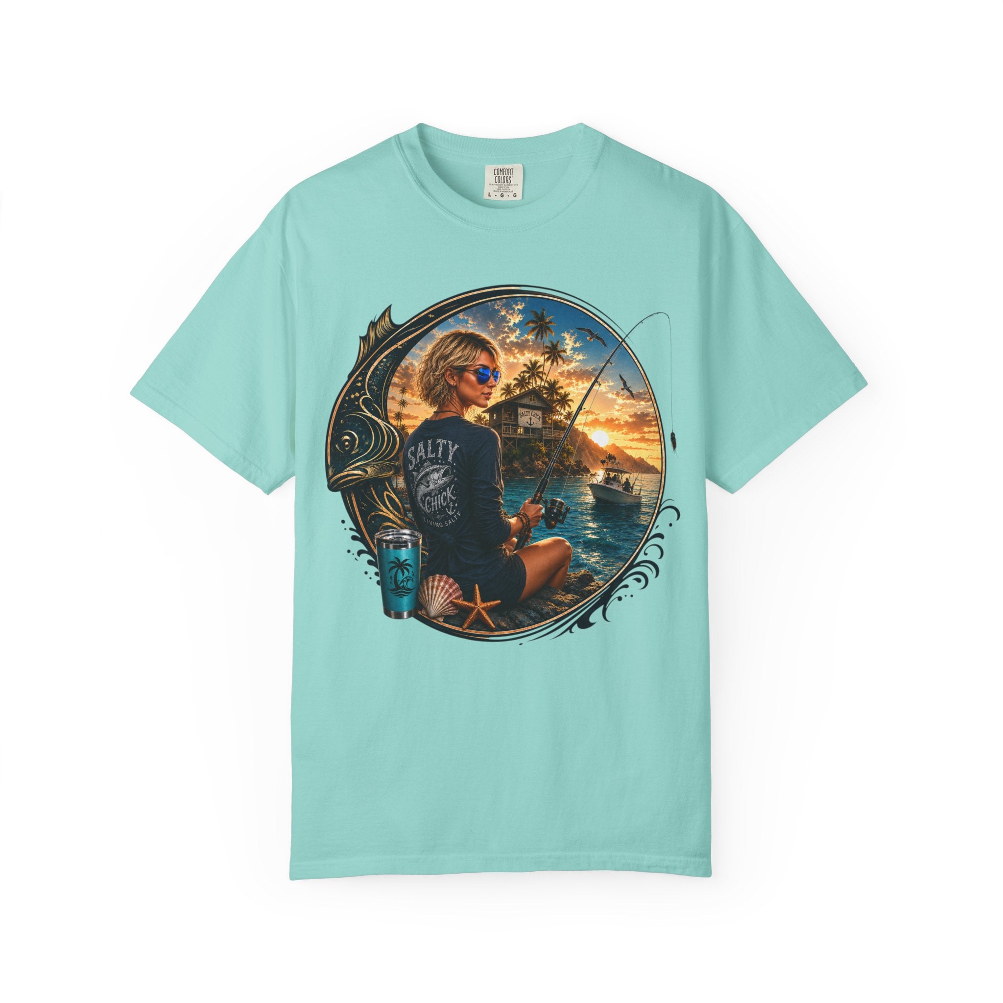 Cotton  fishing T‑Shirt