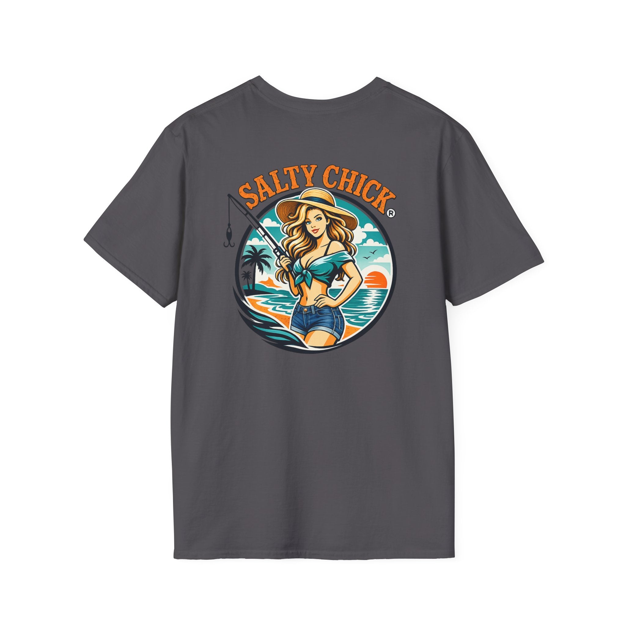 Cotton Front Design Tee- Girly