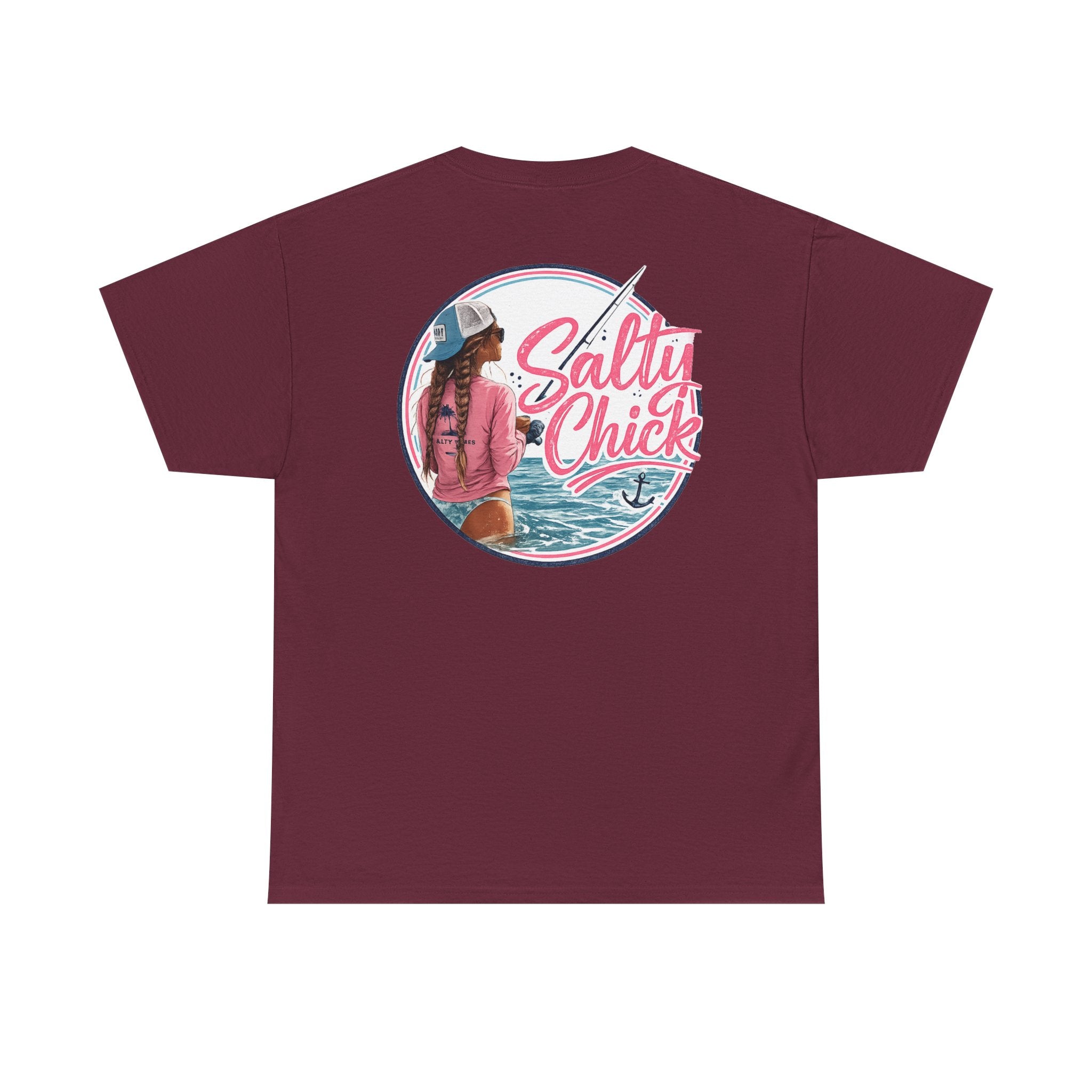 Unisex Heavy Cotton Tee- Fishing