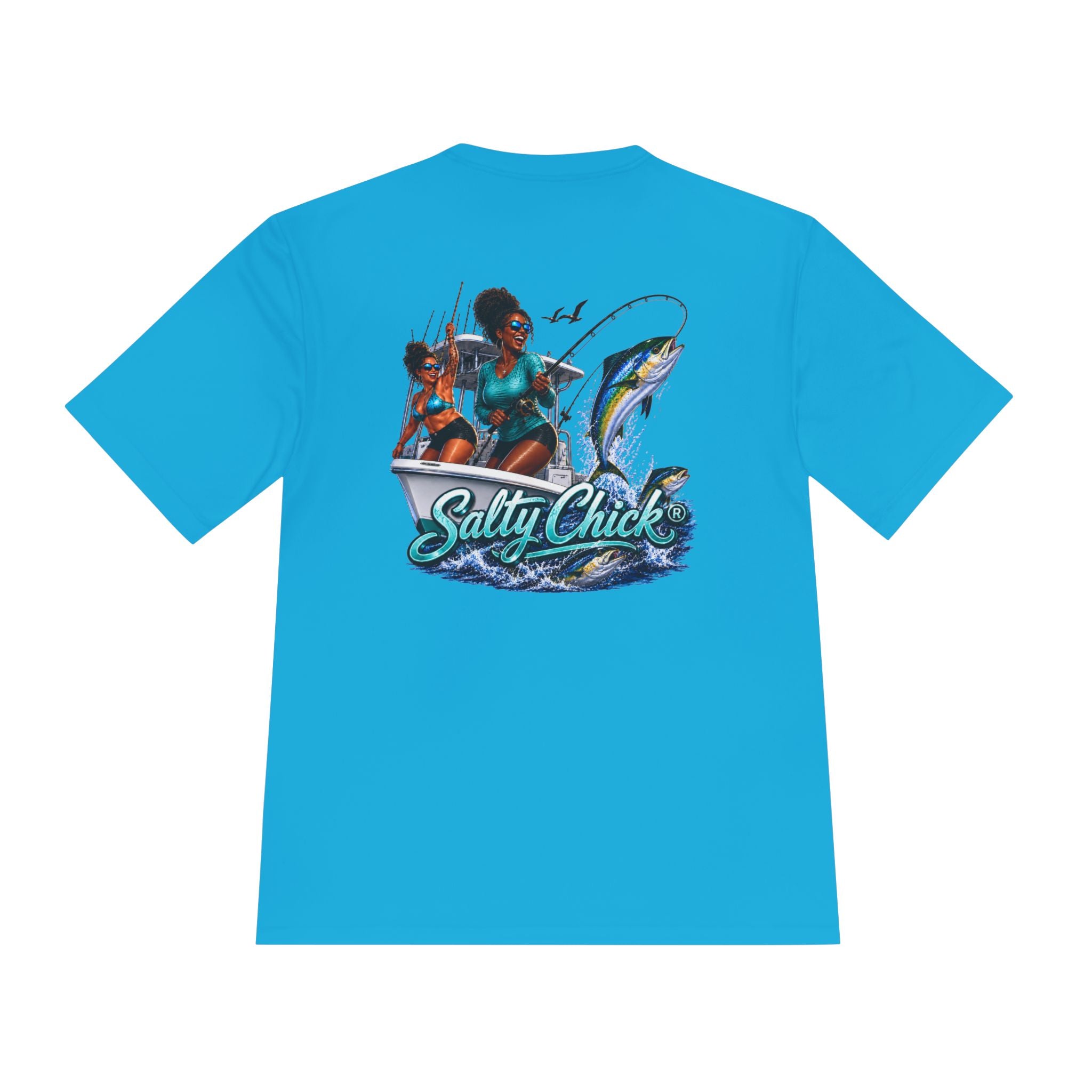 Unisex Moisture Wicking fishing Tee