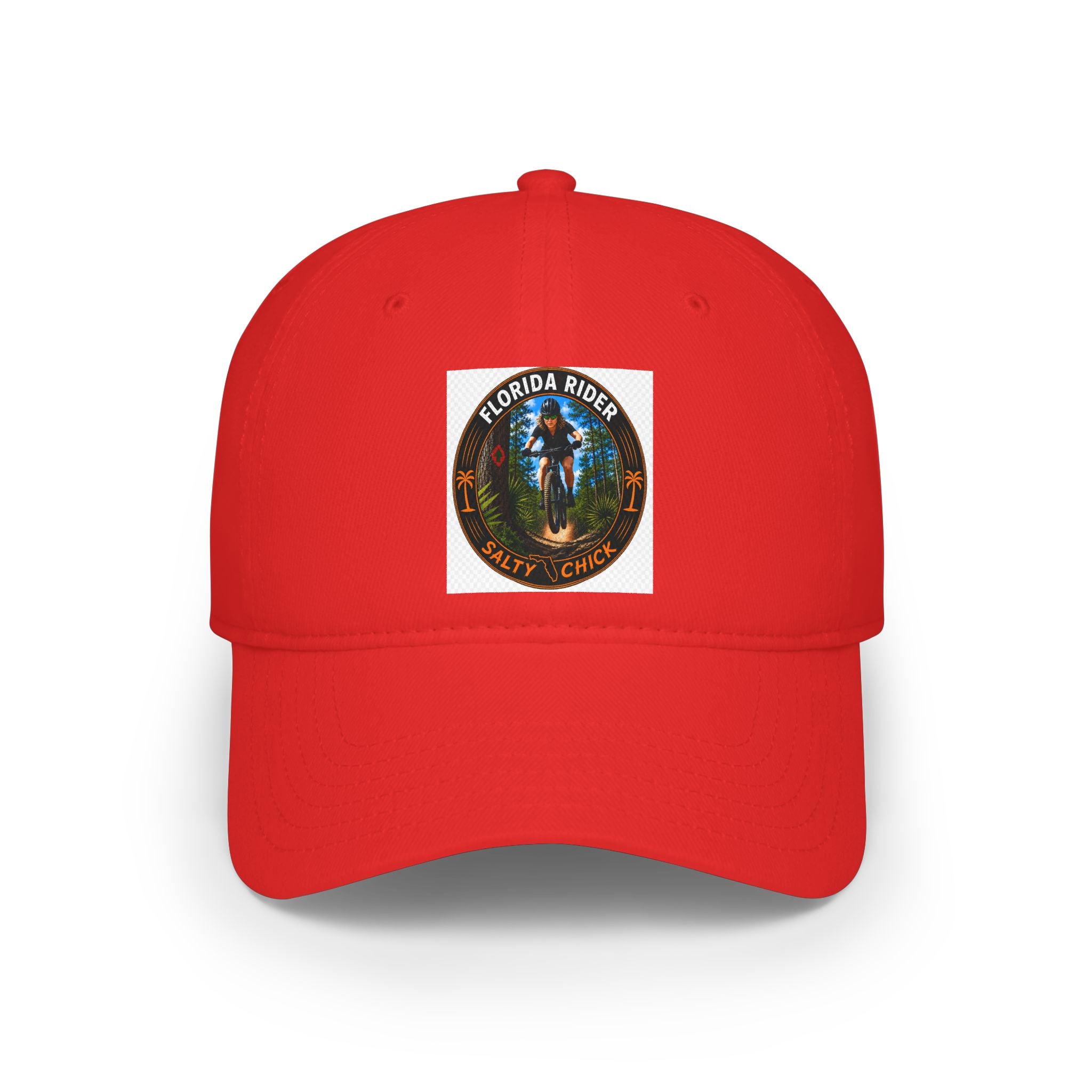 Low Profile Baseball Cap-Mountain Biker