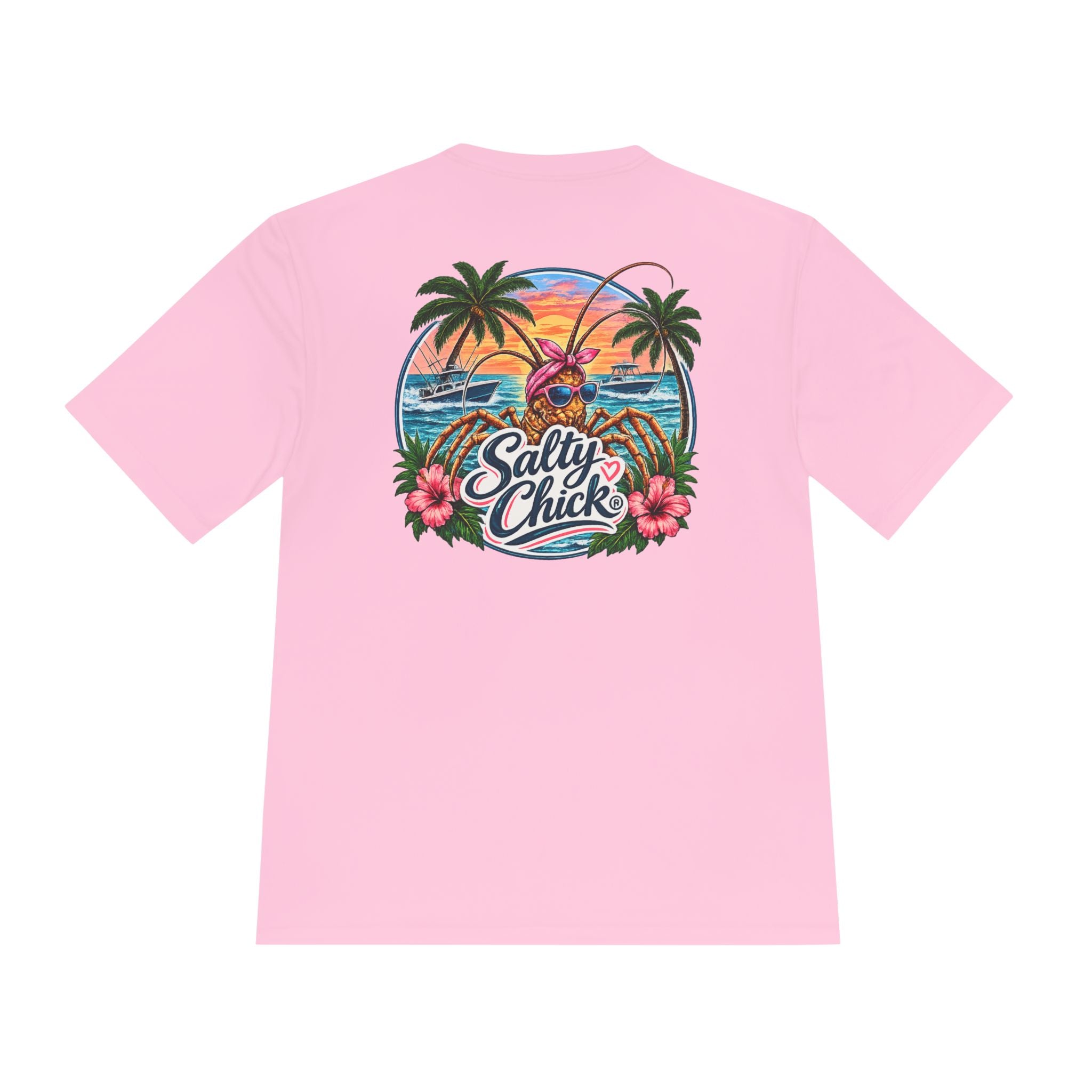 Unisex Moisture Wicking Tee- Lobstering 2