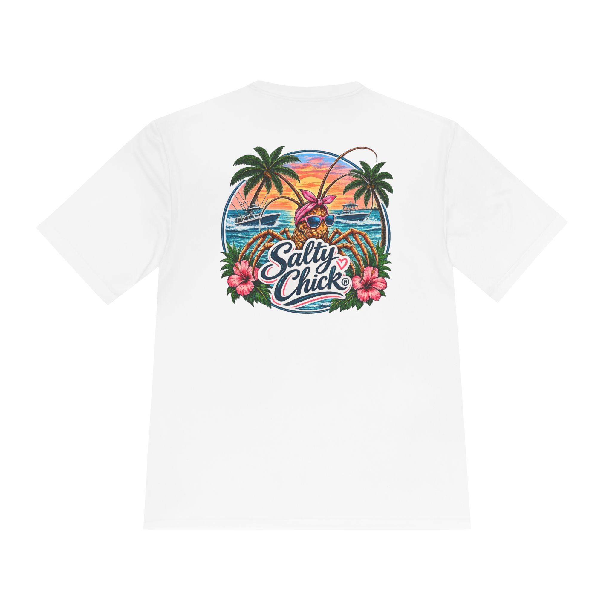 Unisex Moisture Wicking Tee- Lobstering 2