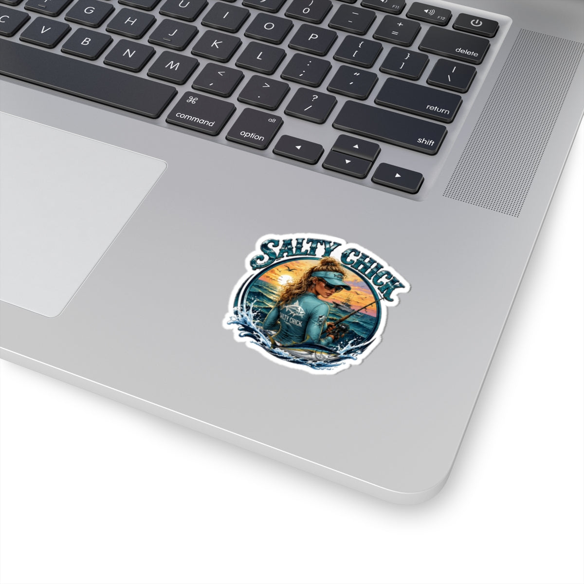 Cut Stick Sticker- Fishing