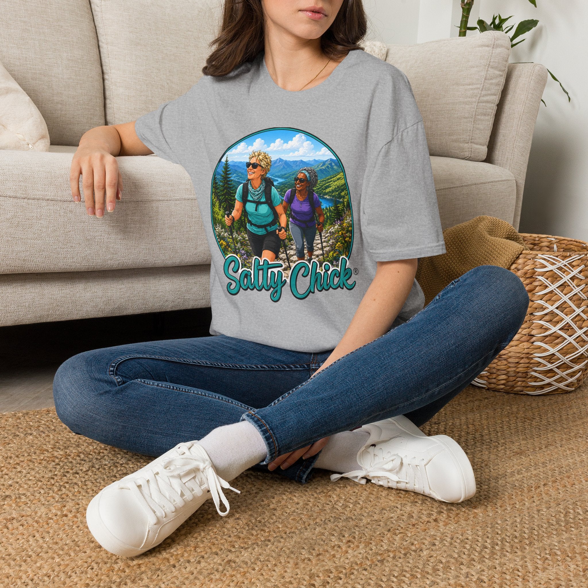 Cotton Tee- Hiking