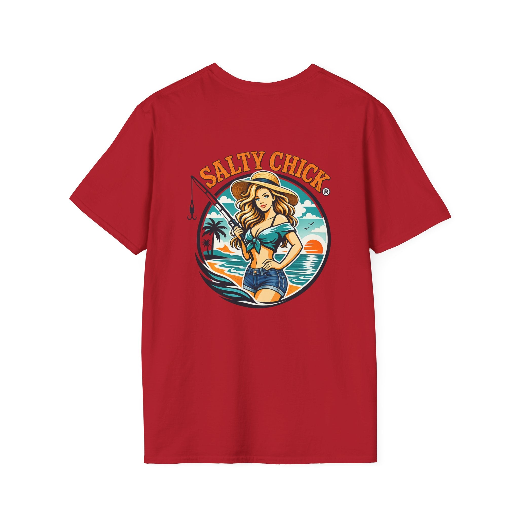Cotton Front Design Tee- Girly
