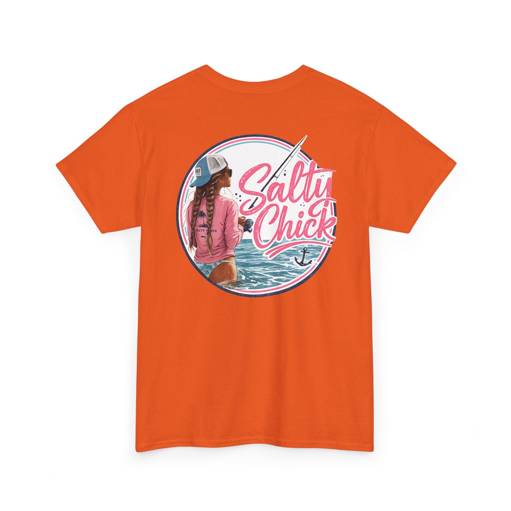 Unisex Heavy Cotton Tee- Fishing