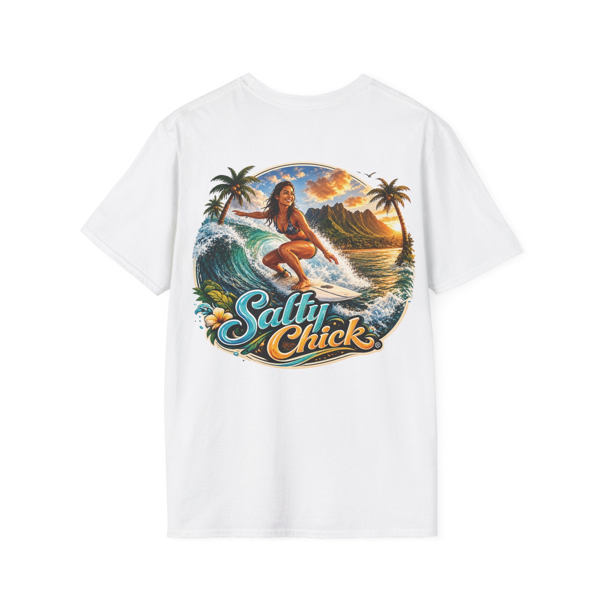 Cotton Tee- Surfer