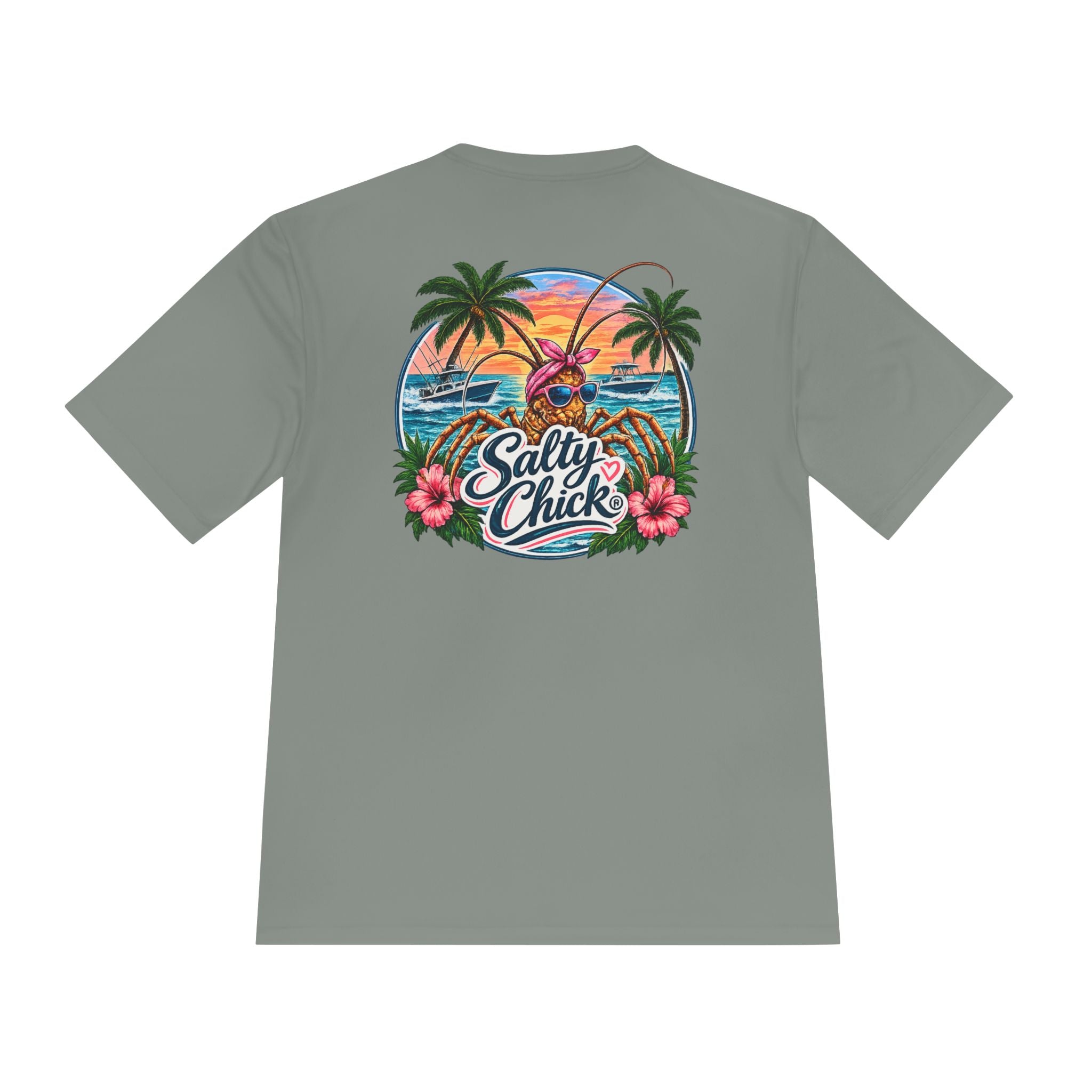 Unisex Moisture Wicking Tee- Lobstering 2