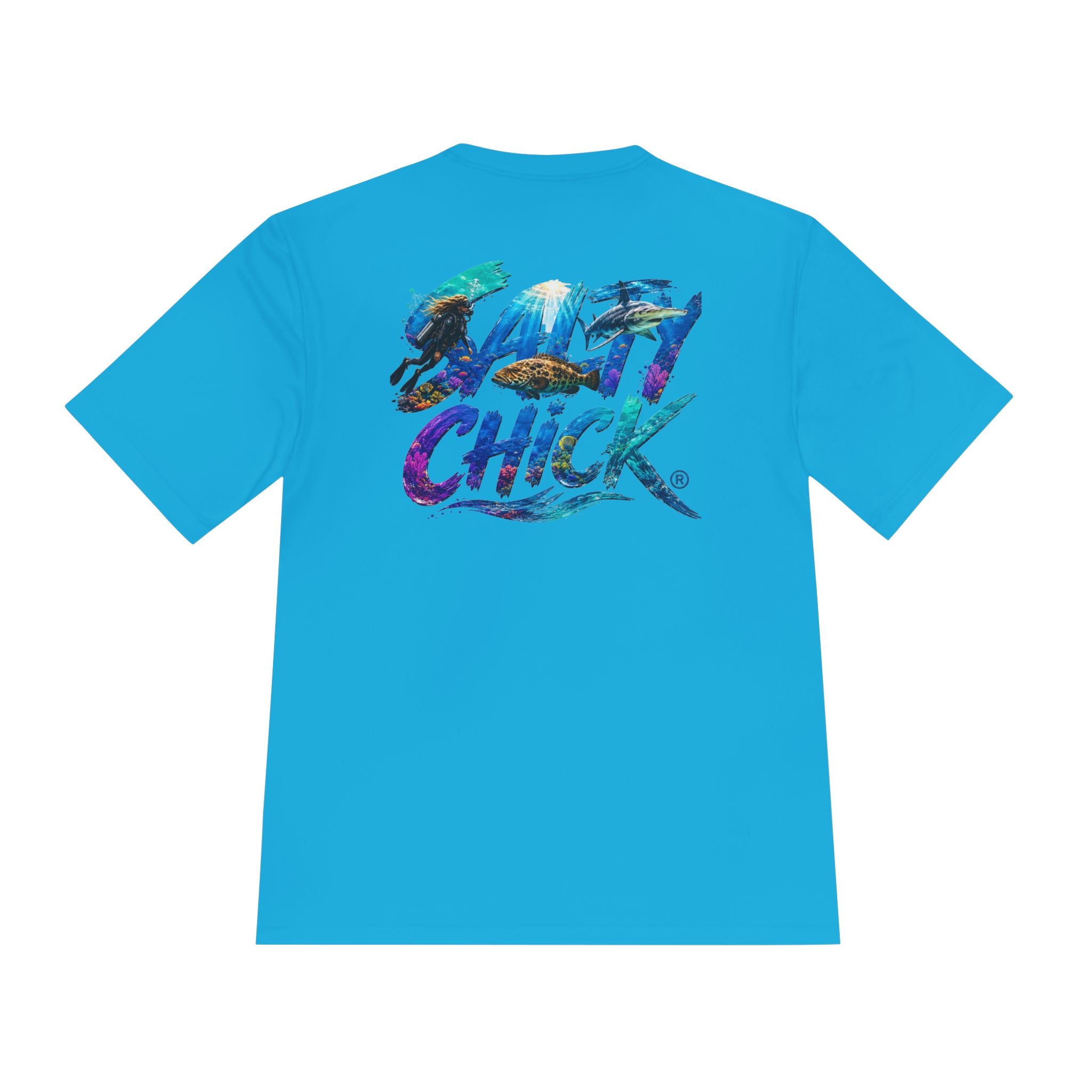 Unisex Moisture Wicking Tee- Divers