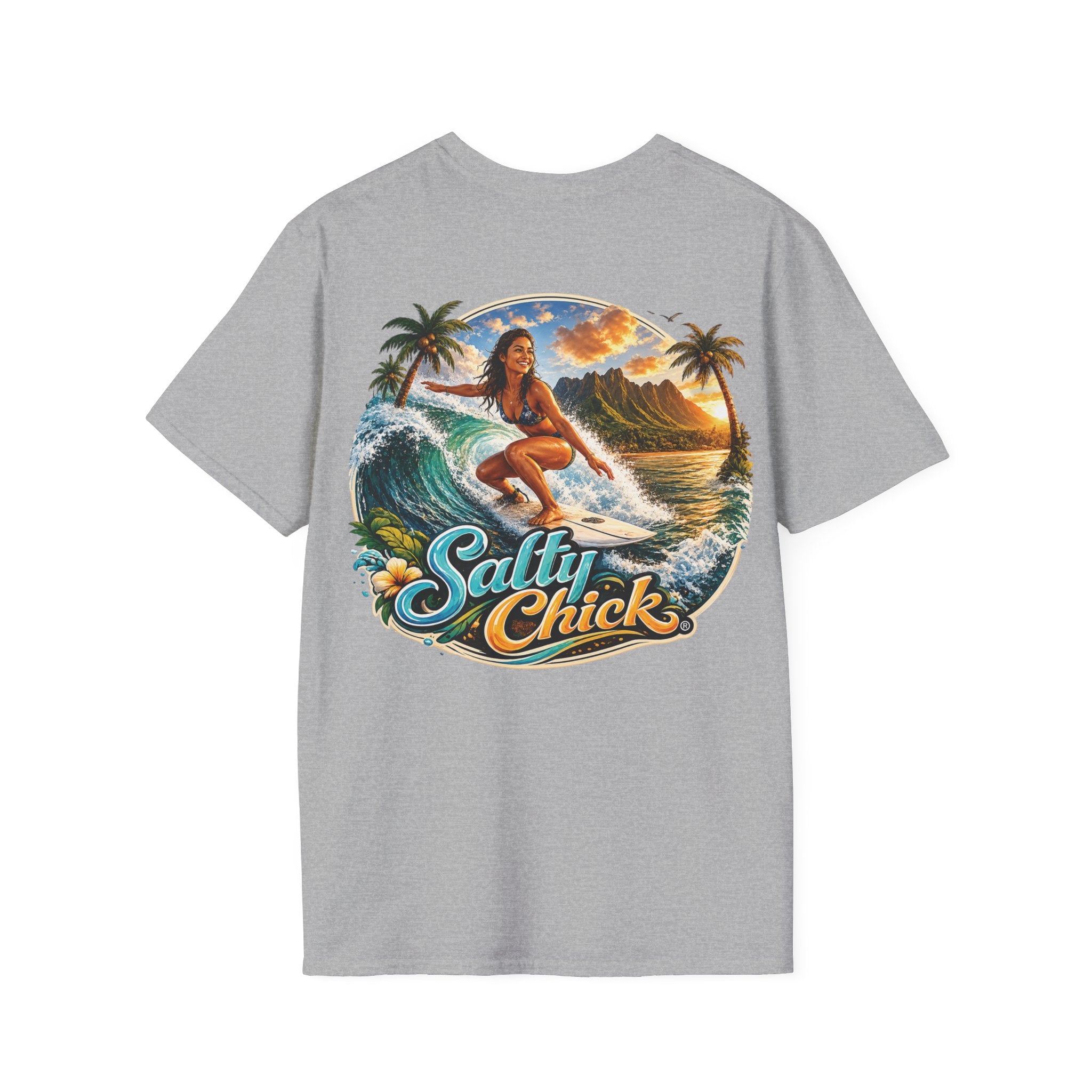Cotton Tee- Surfer