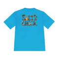 Moisture Wicking short sleeve-Unique Salty Chick Lettering