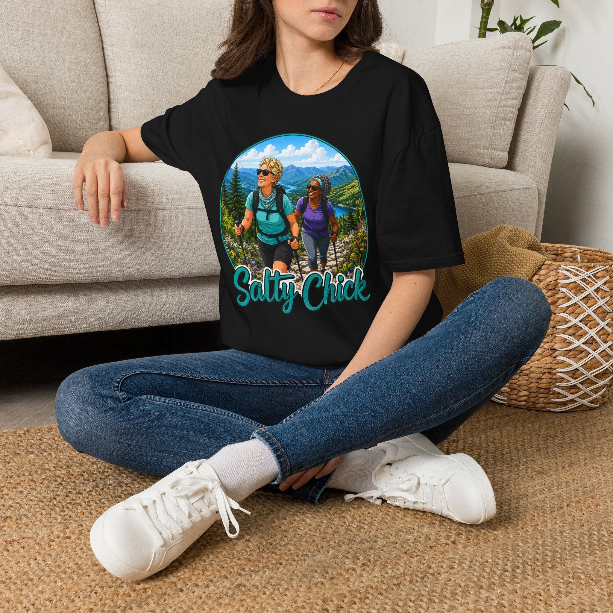 Cotton Tee- Hiking