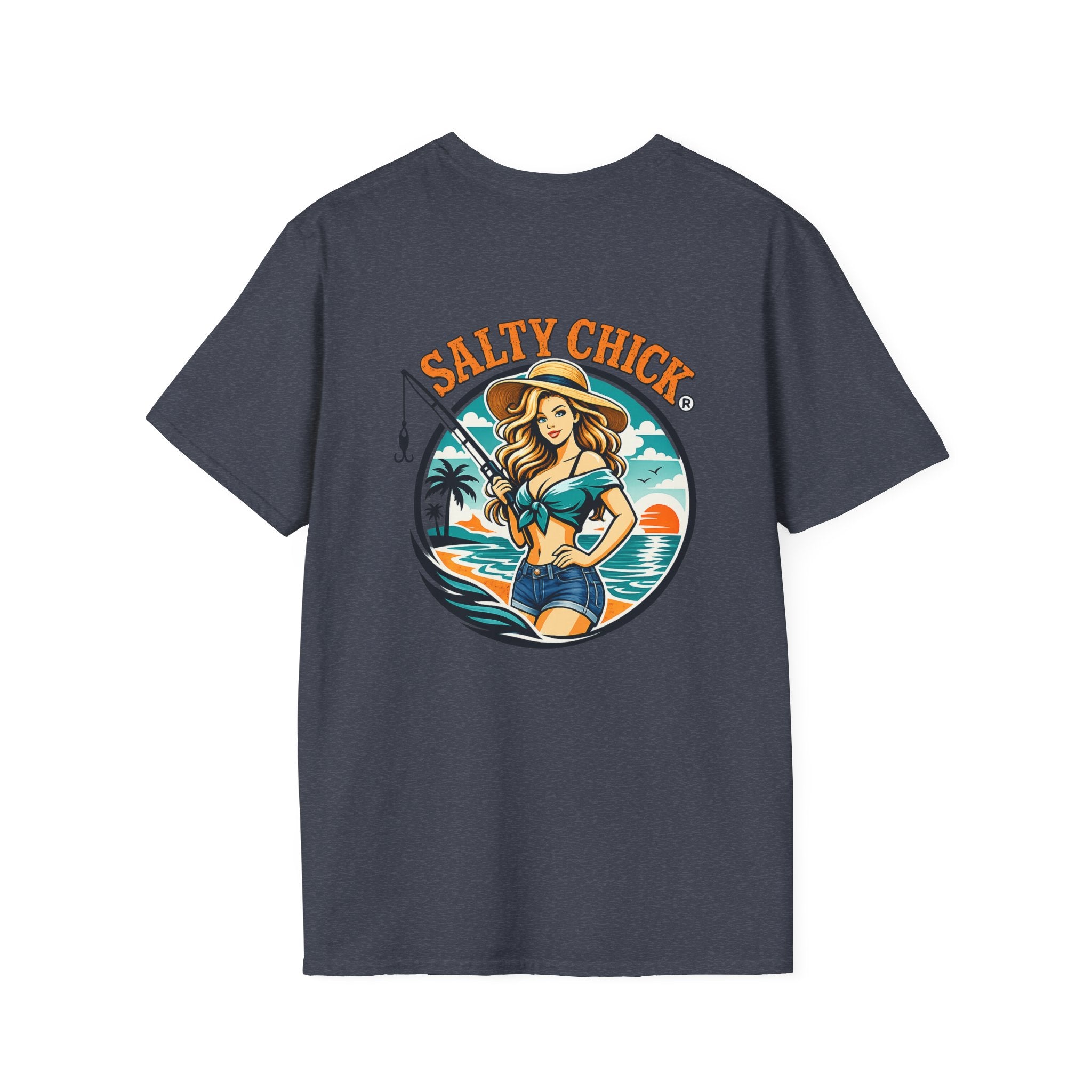 Cotton Front Design Tee- Girly