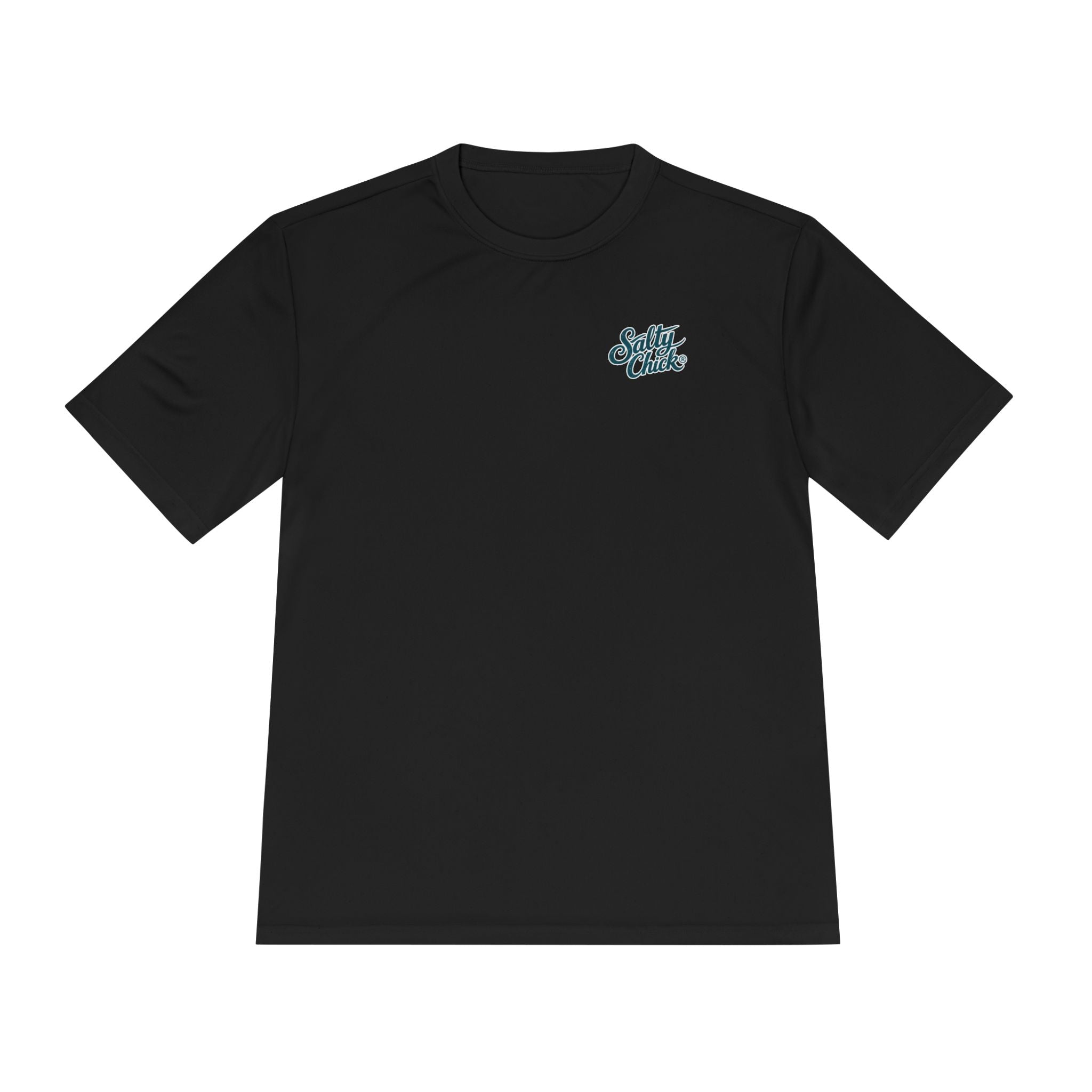 Unisex Moisture Wicking Tee- Beach scene with sea life
