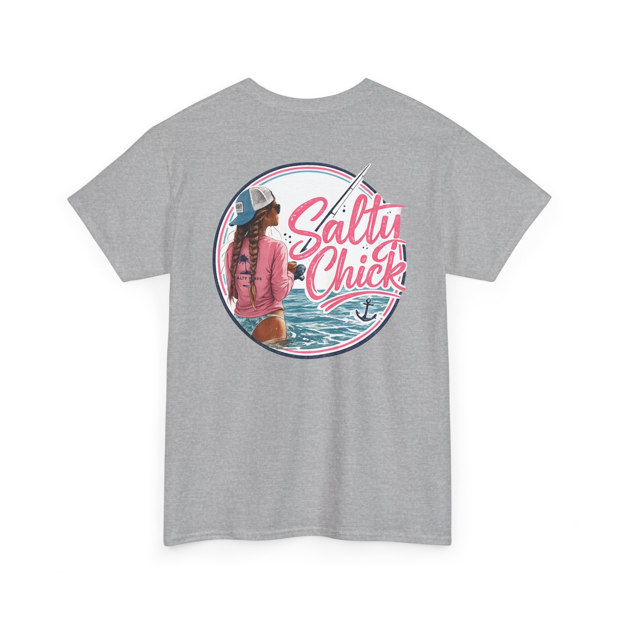 Unisex Heavy Cotton Tee- Fishing