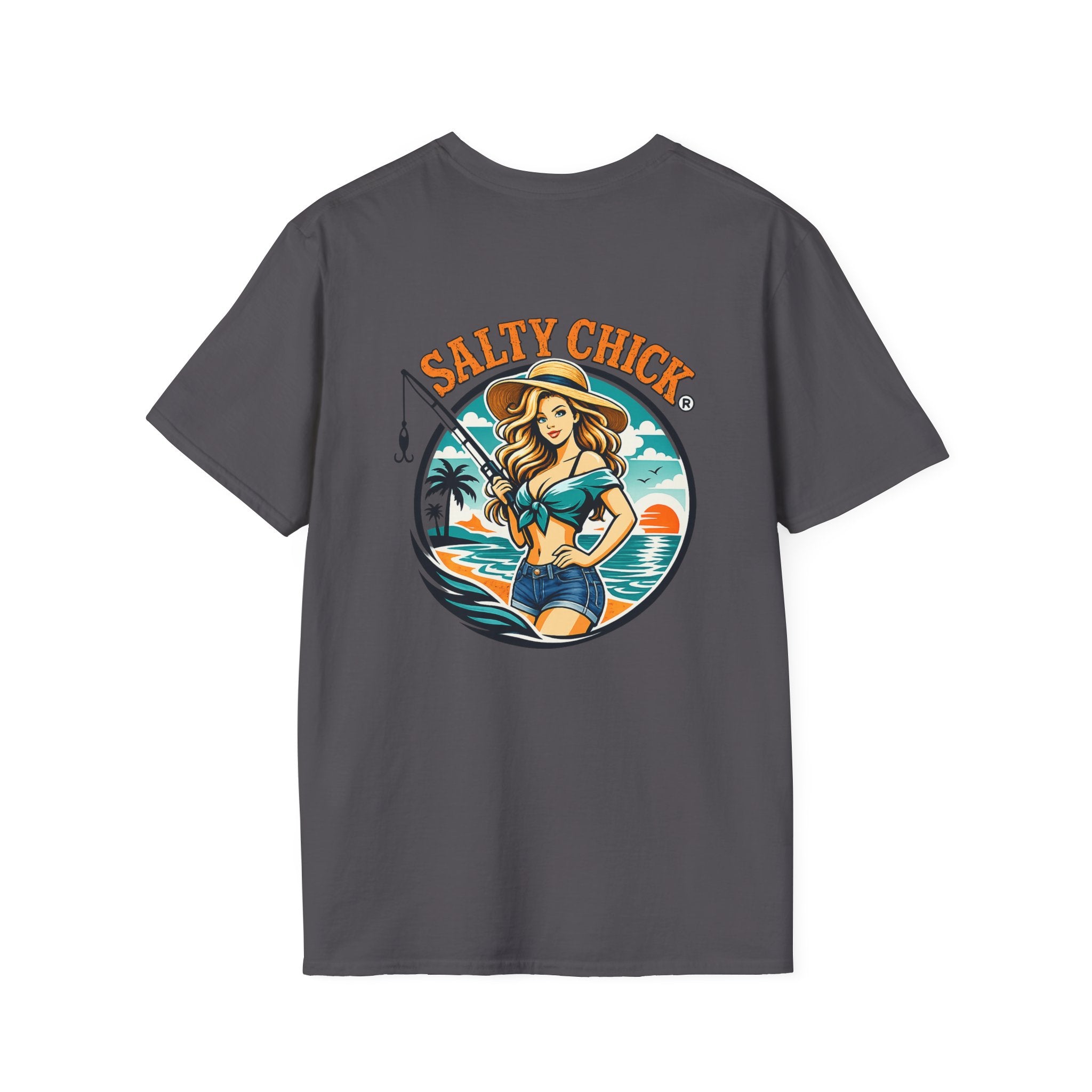 Cotton Front Design Tee- Girly