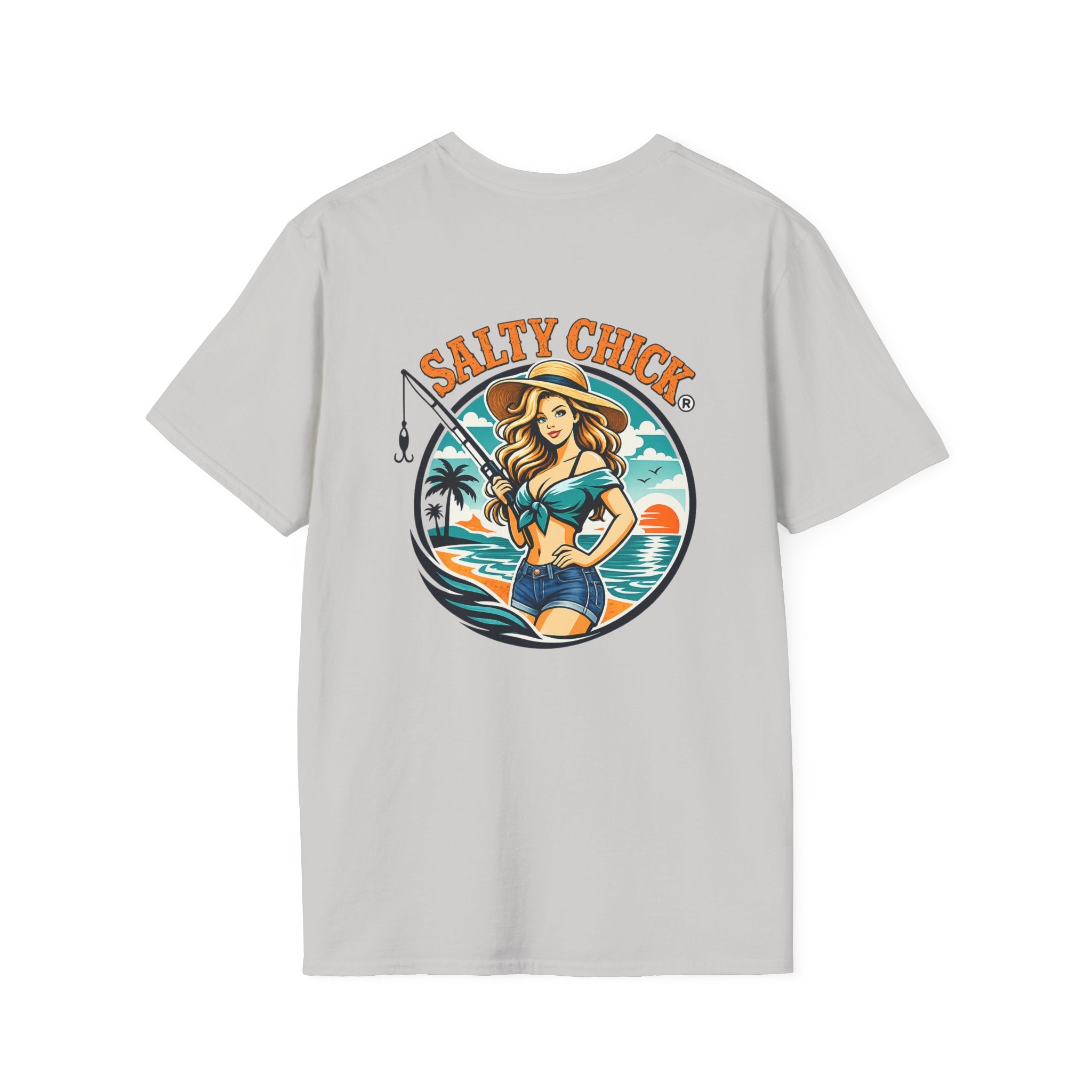 Cotton Front Design Tee- Girly