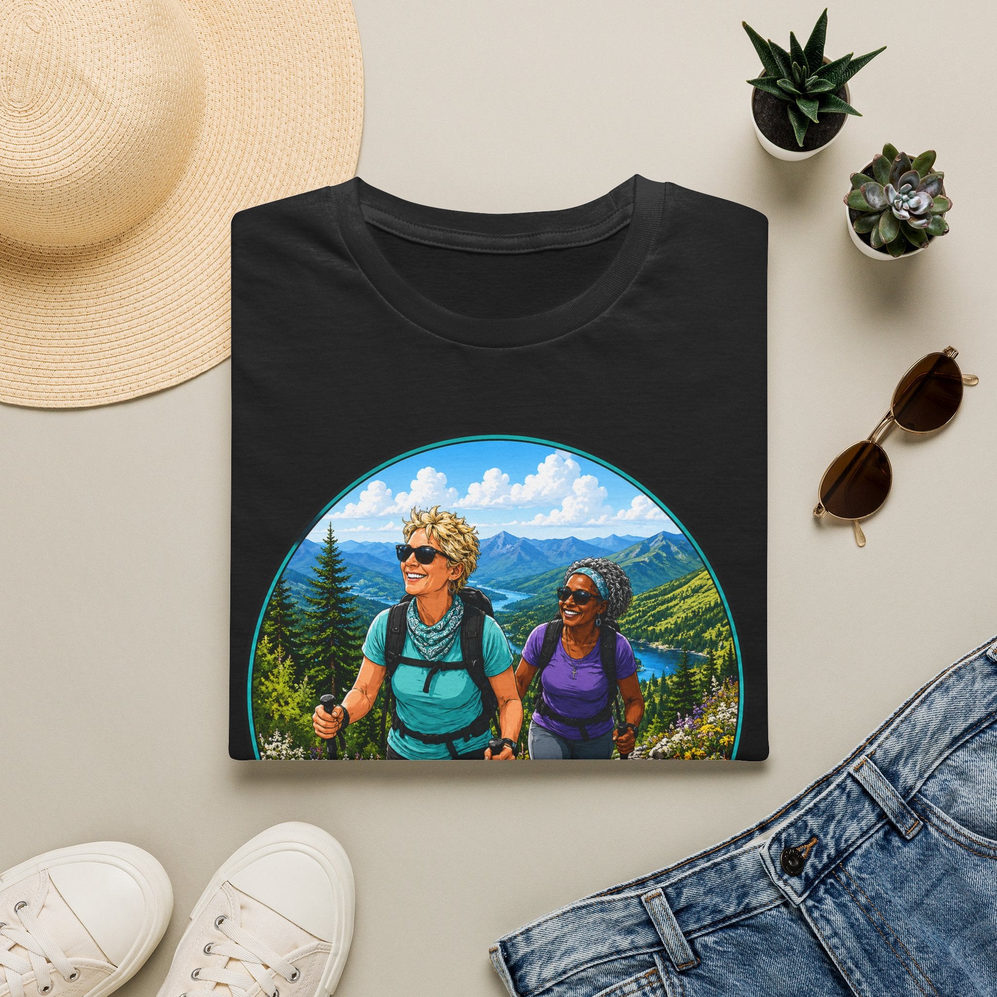 Cotton Tee- Hiking