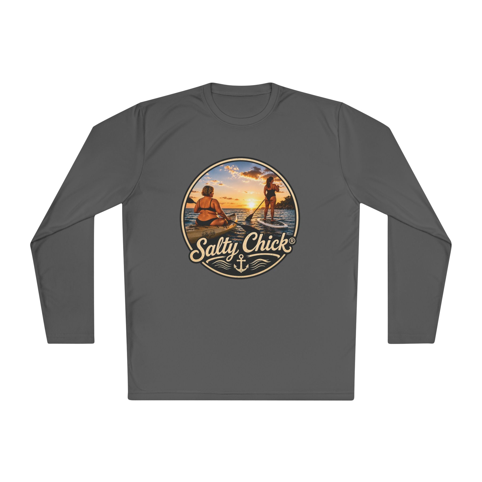 Unisex moisture wicking kayak/paddleboard Long Sleeve Tee