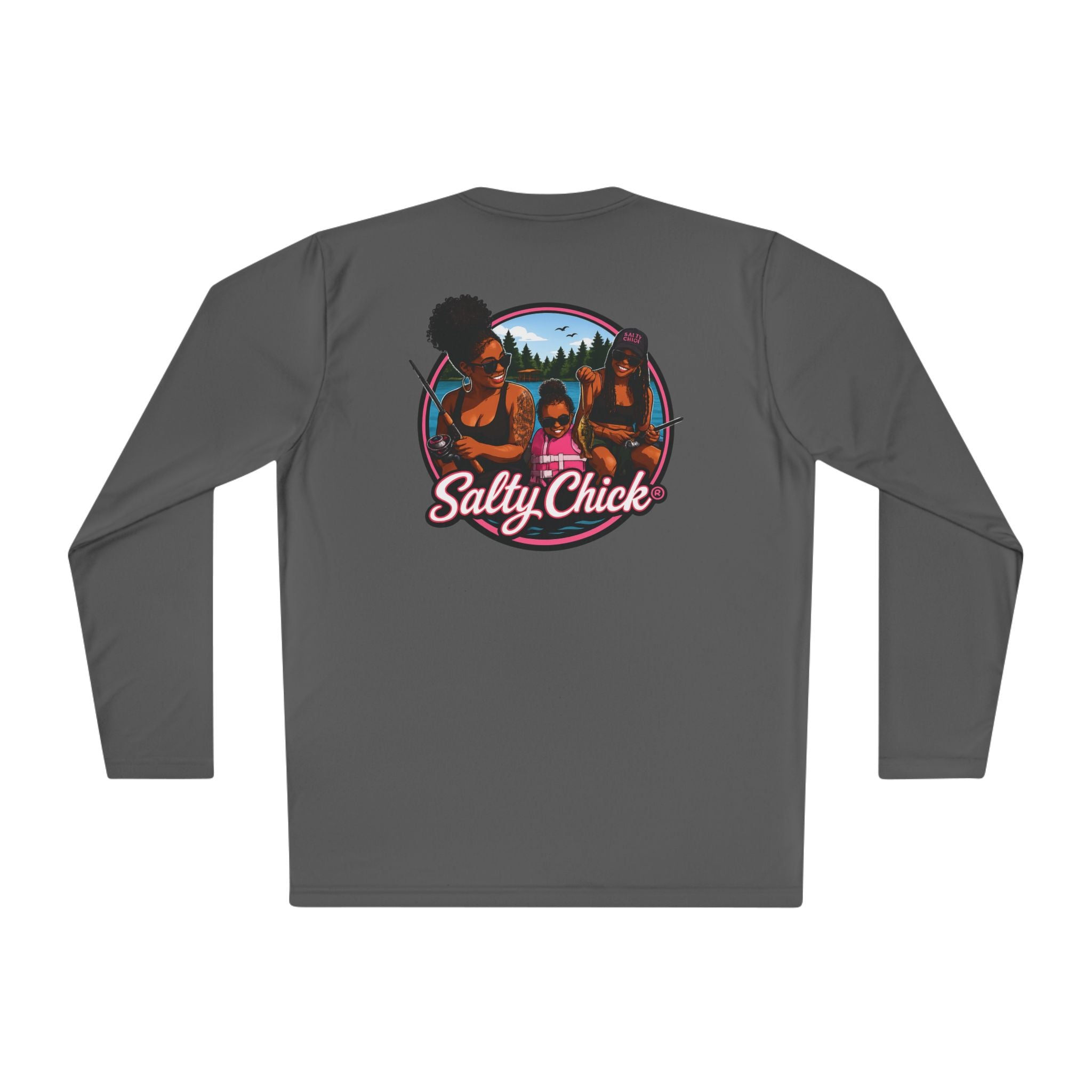 Unisex moisture wicking Long Sleeve fishing Tee