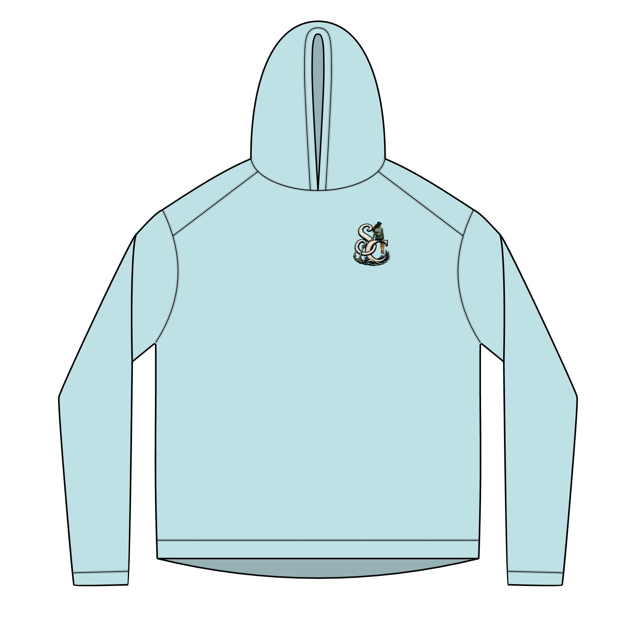 Solar Hoodie long sleeve- Diver Logo