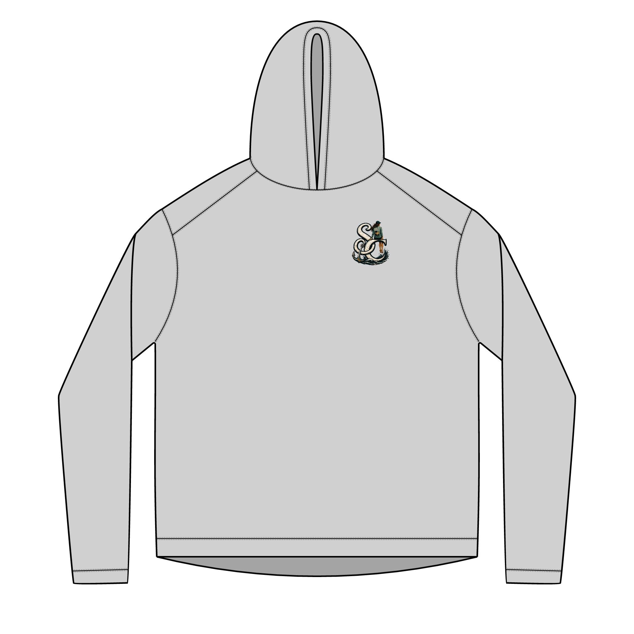 Solar Hoodie long sleeve- Diver Logo
