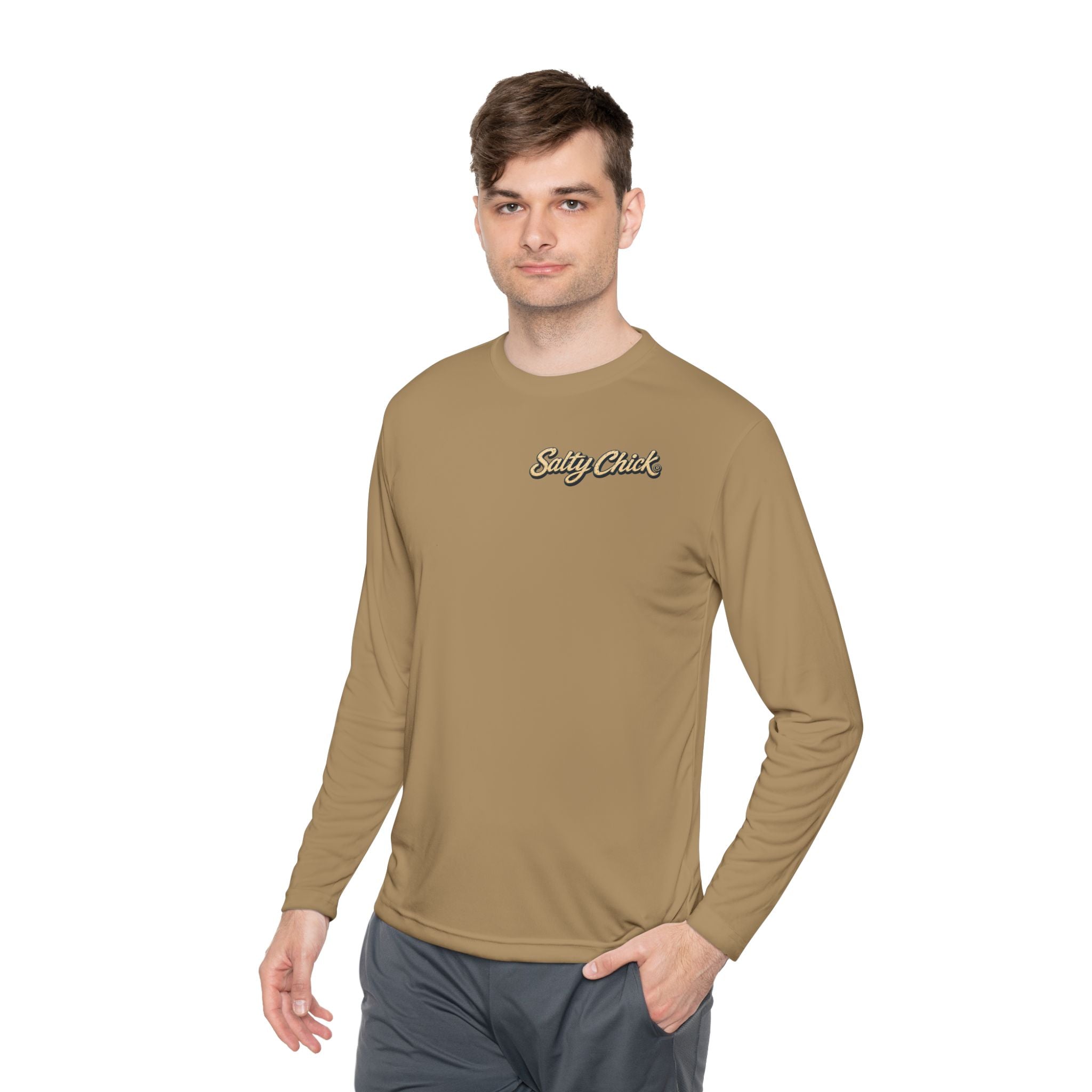 Unisex Moisture Wicking Long Sleeve- SC logo short hair