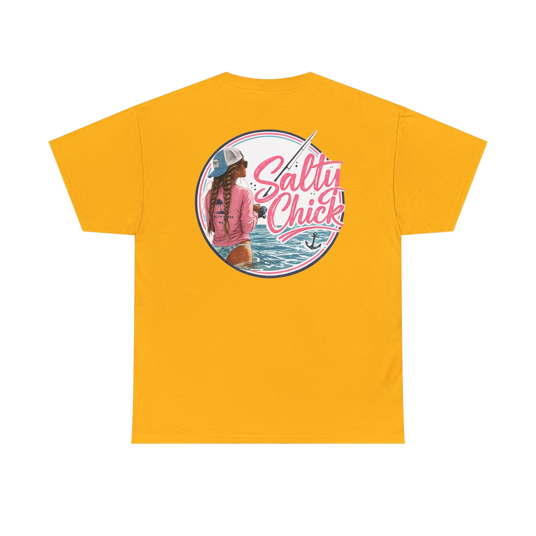 Unisex Heavy Cotton Tee- Fishing