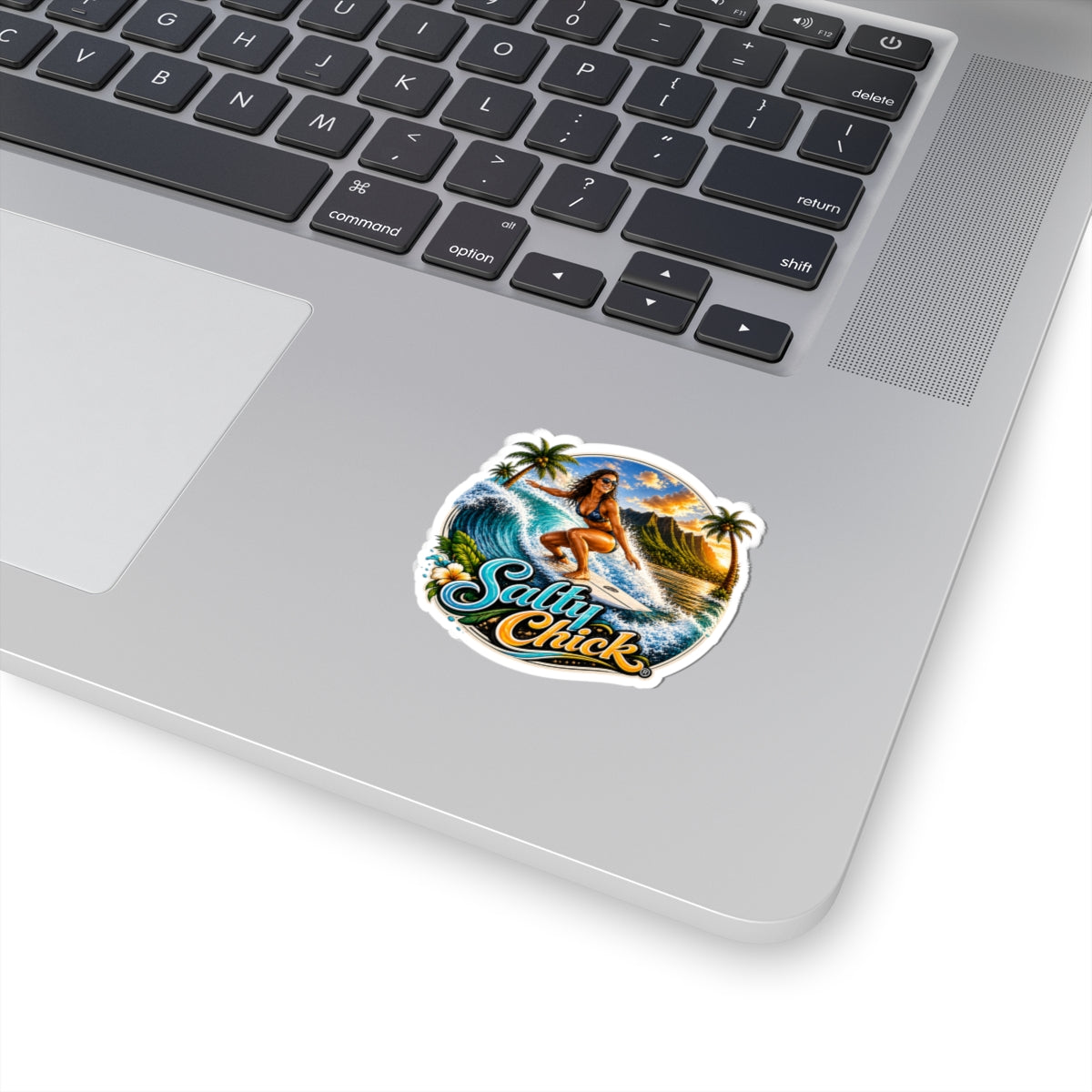 Cut Stick Sticker- Surfing