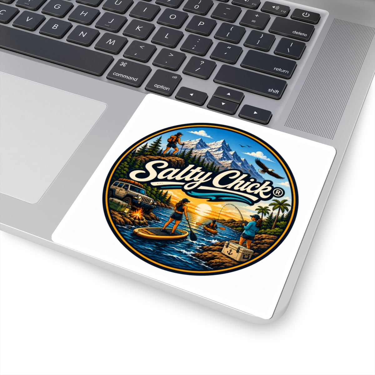 Cut Stick Sticker- Universal logo