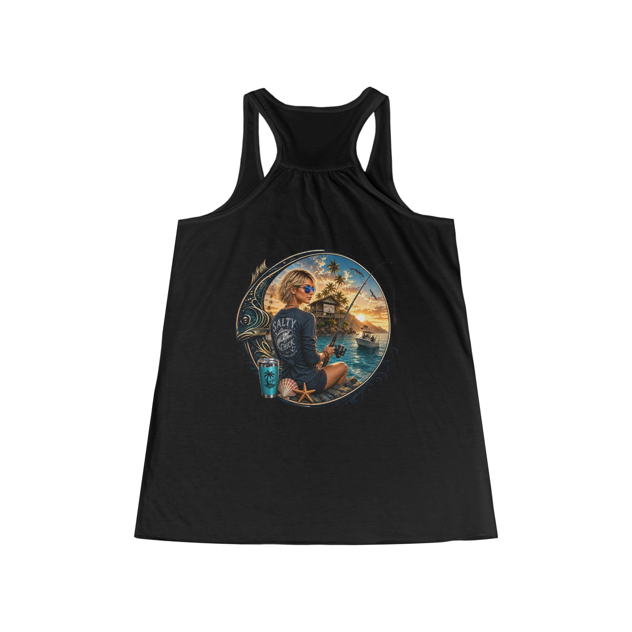 Racerback Tank Top – Fishing
