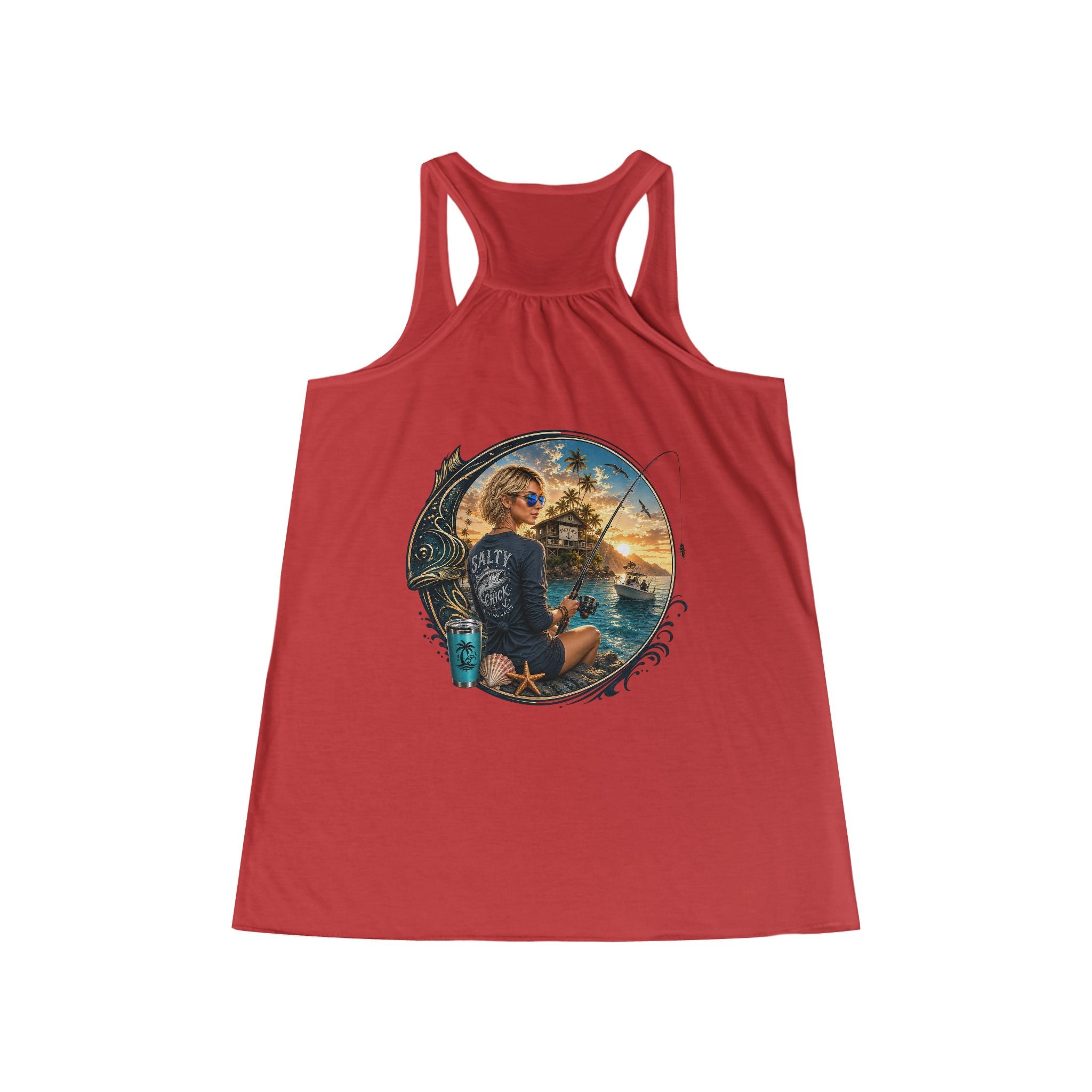 Racerback Tank Top – Fishing
