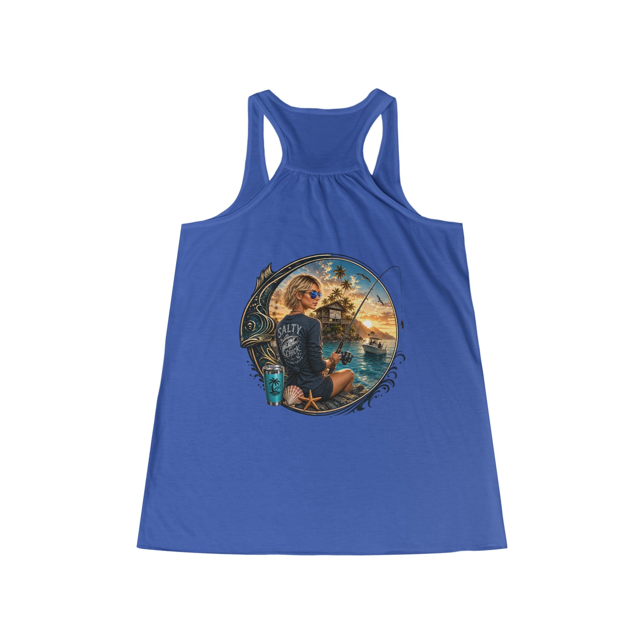 Racerback Tank Top – Fishing