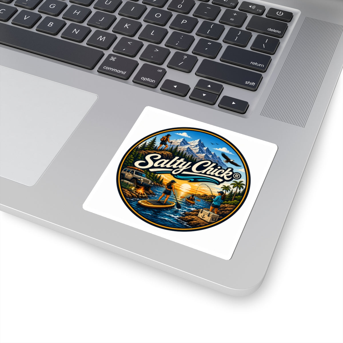 Cut Stick Sticker- Universal logo