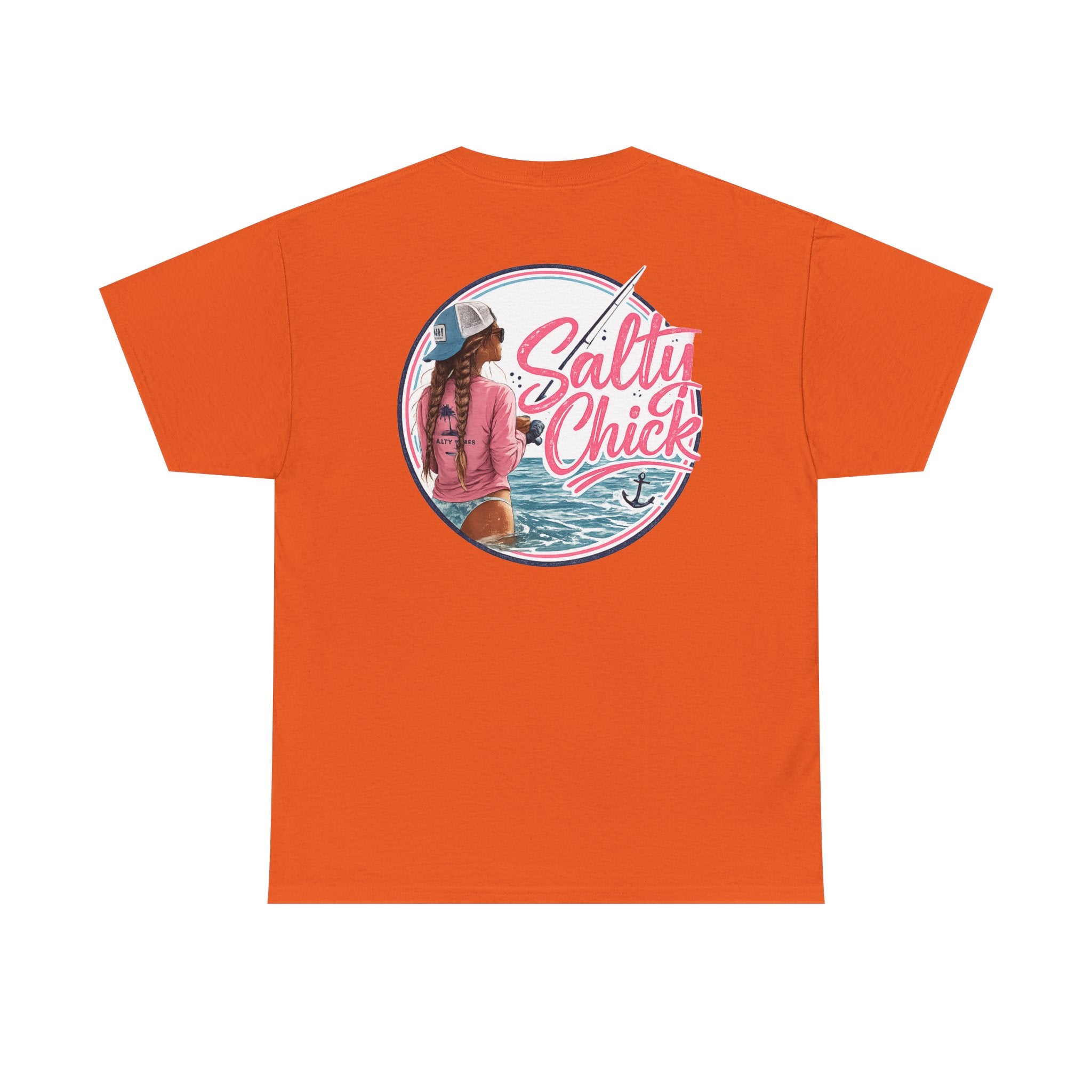 Unisex Heavy Cotton Tee- Fishing