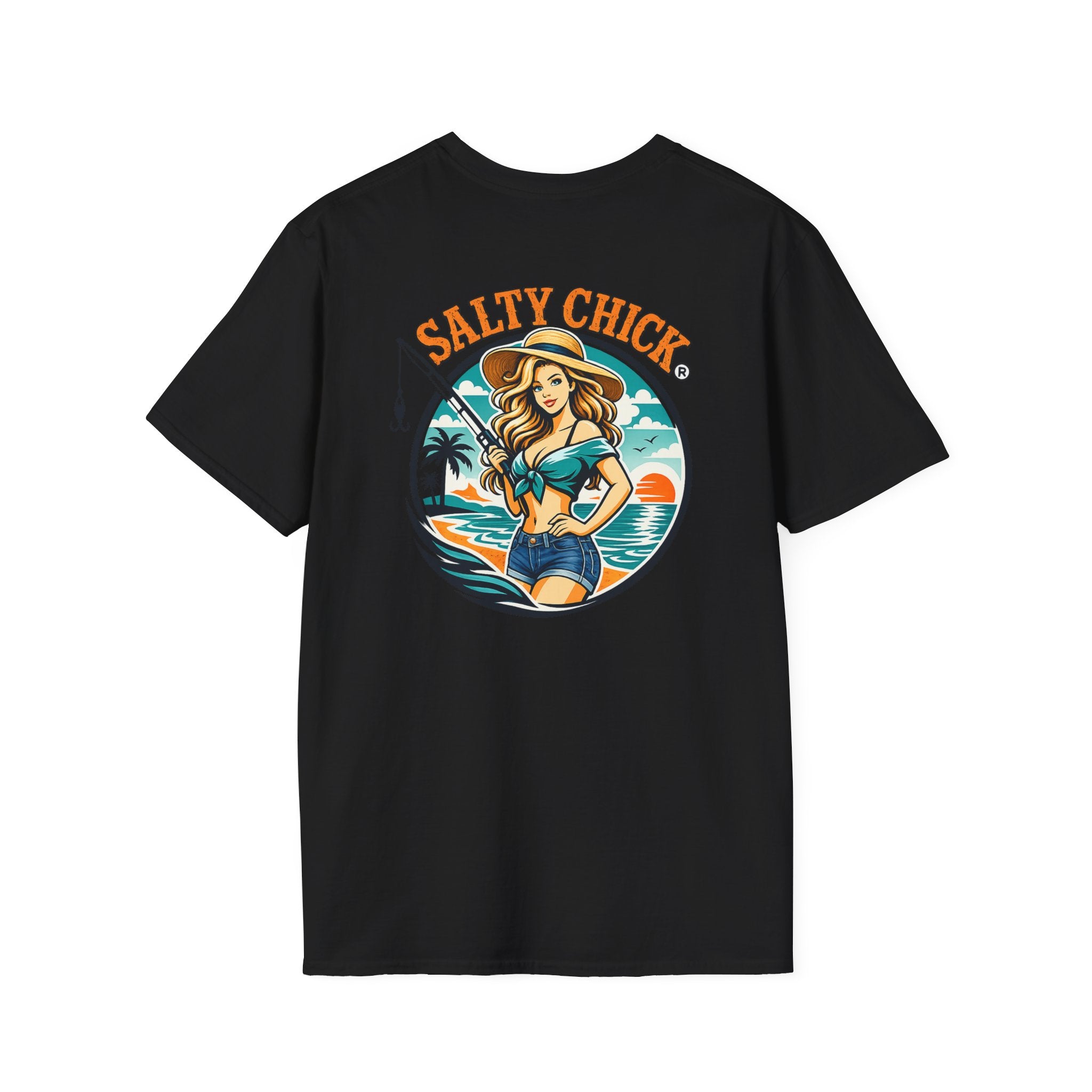 Cotton Front Design Tee- Girly