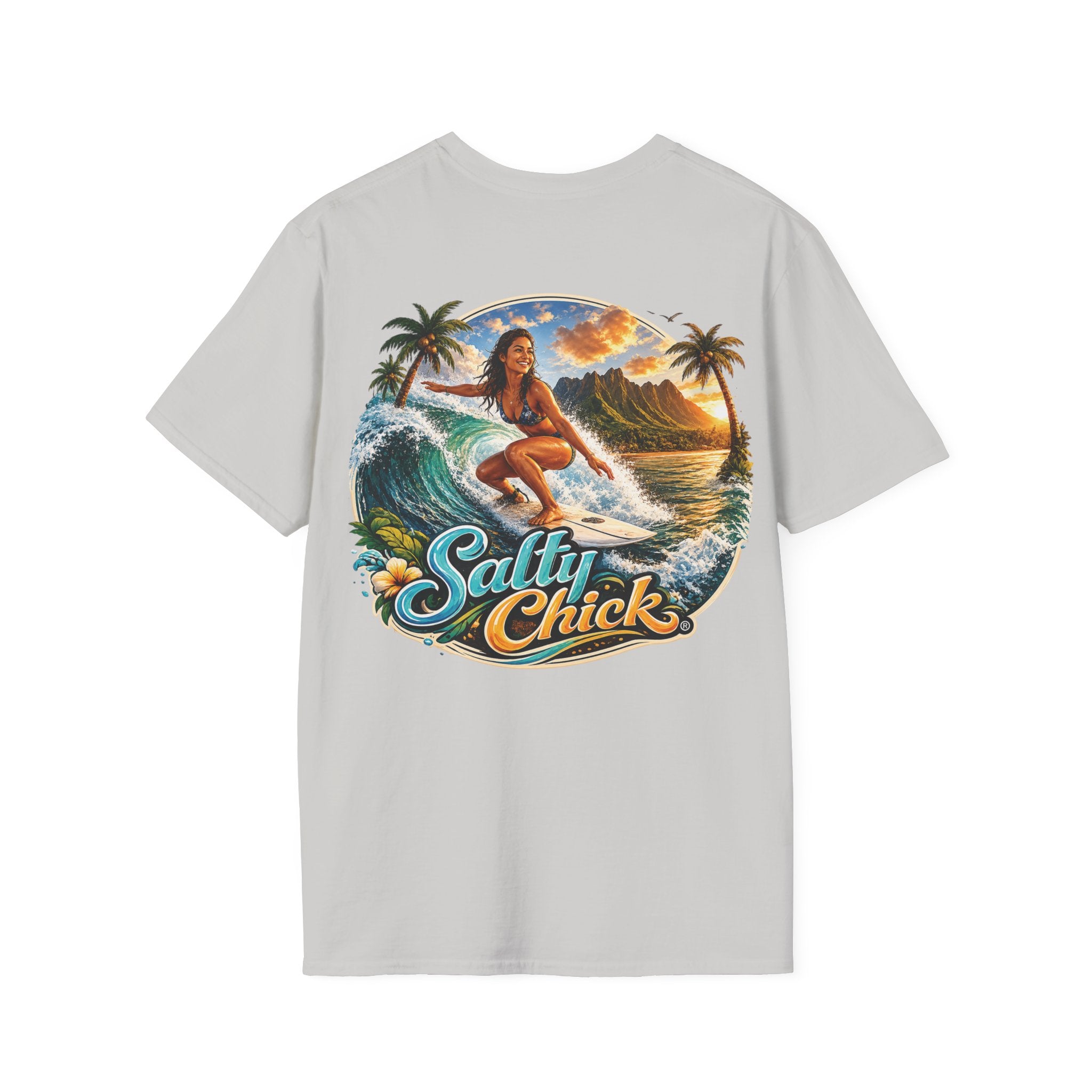 Cotton Tee- Surfer