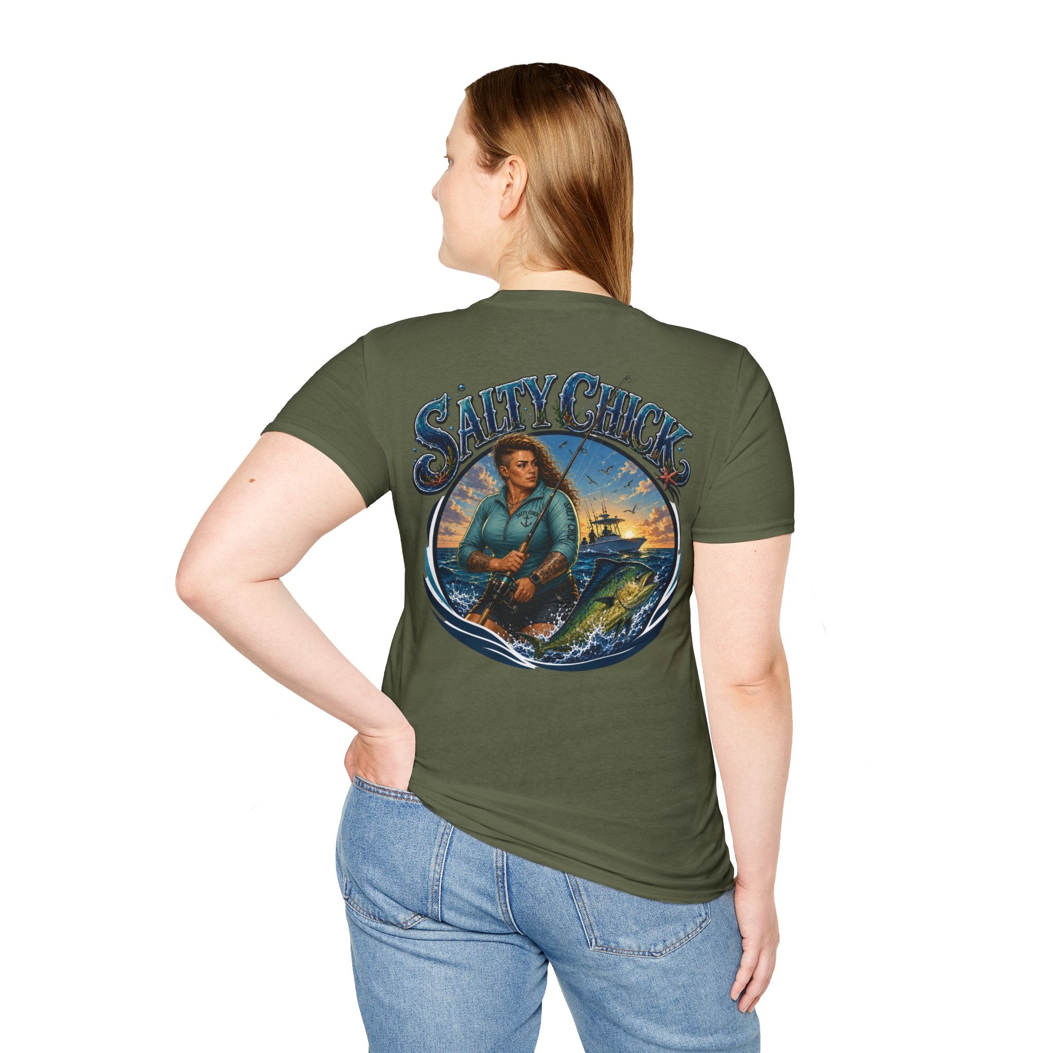 Cotton Tee- Fishing