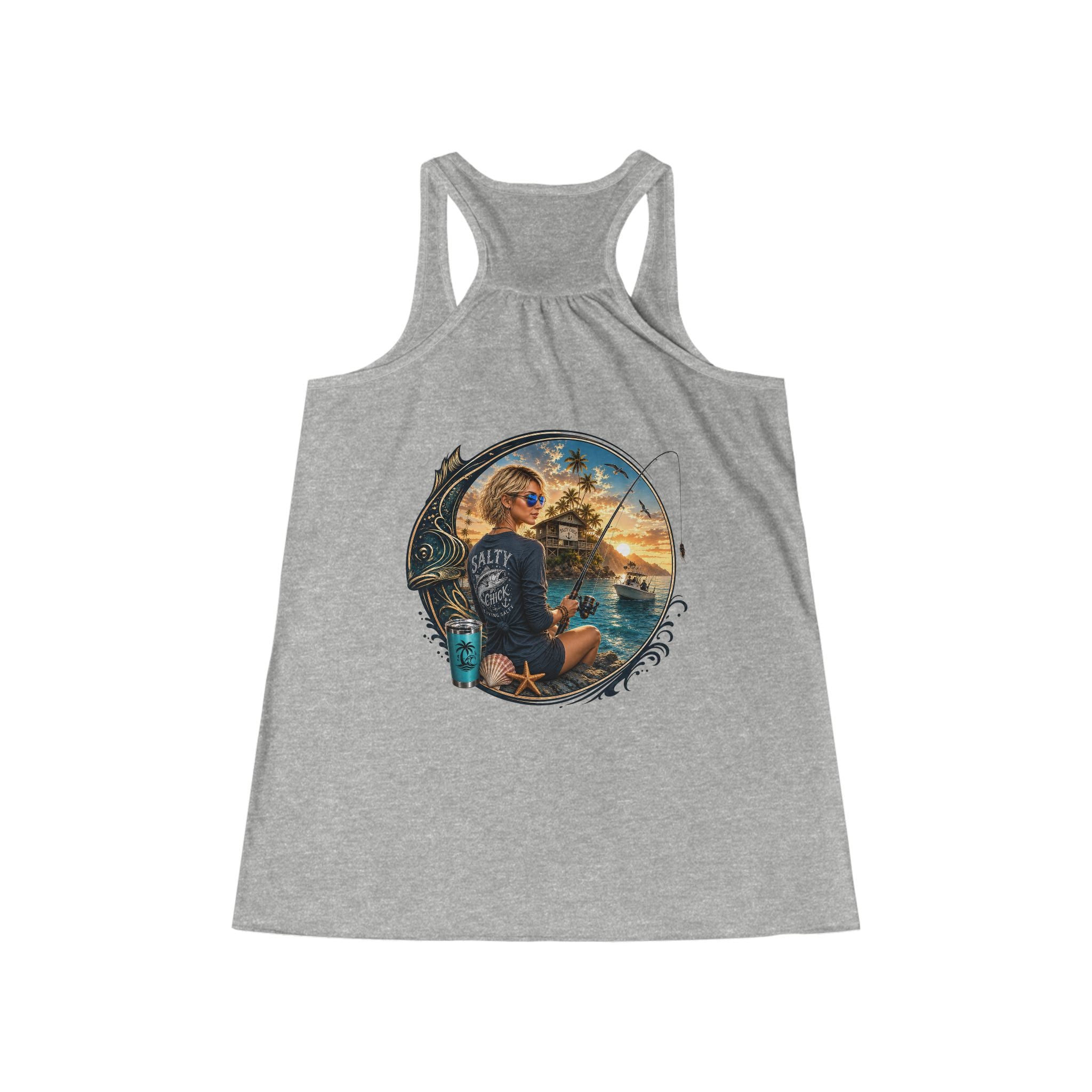 Racerback Tank Top – Fishing