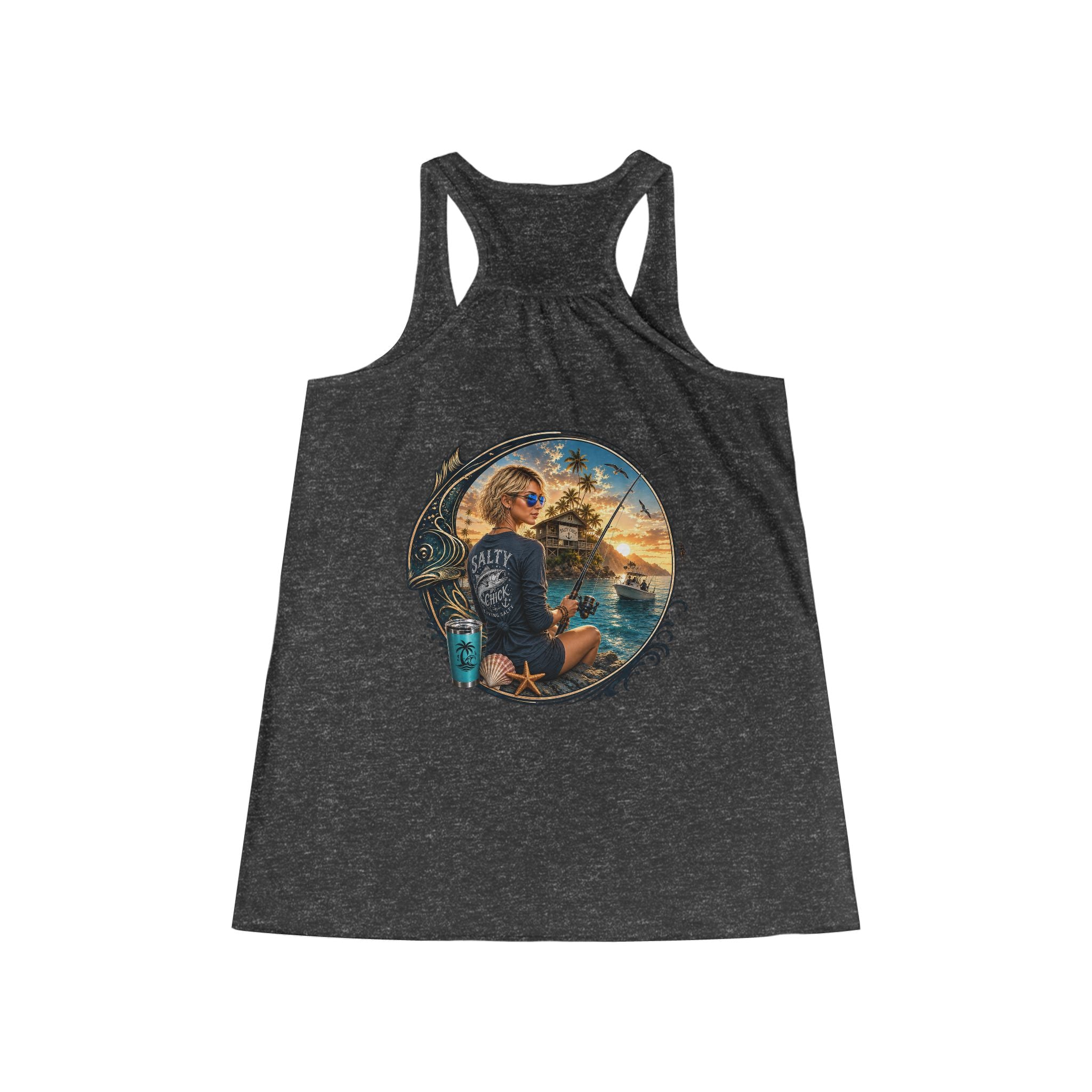 Racerback Tank Top – Fishing