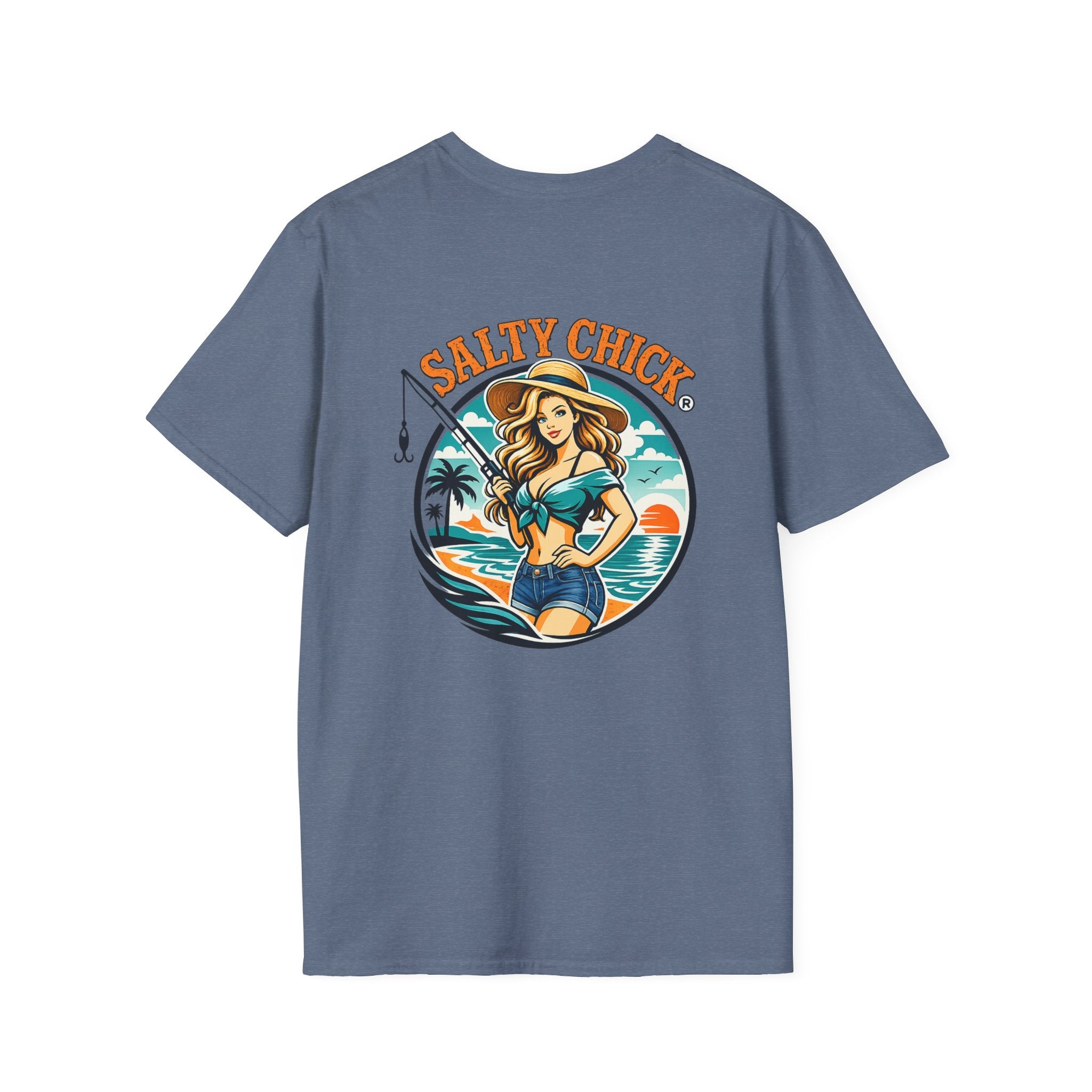 Cotton Front Design Tee- Girly