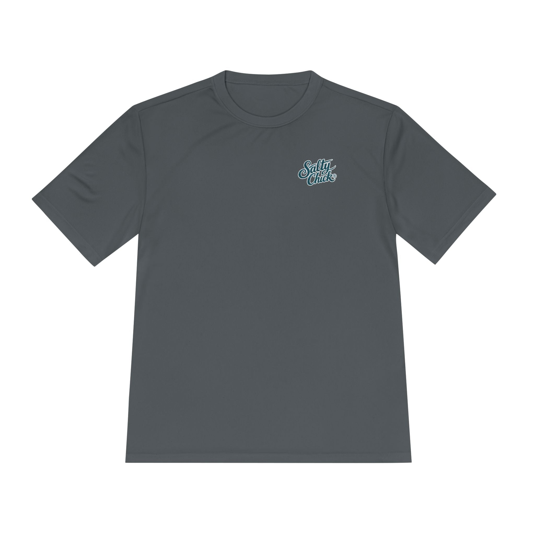 Unisex Moisture Wicking Tee- Beach scene with sea life
