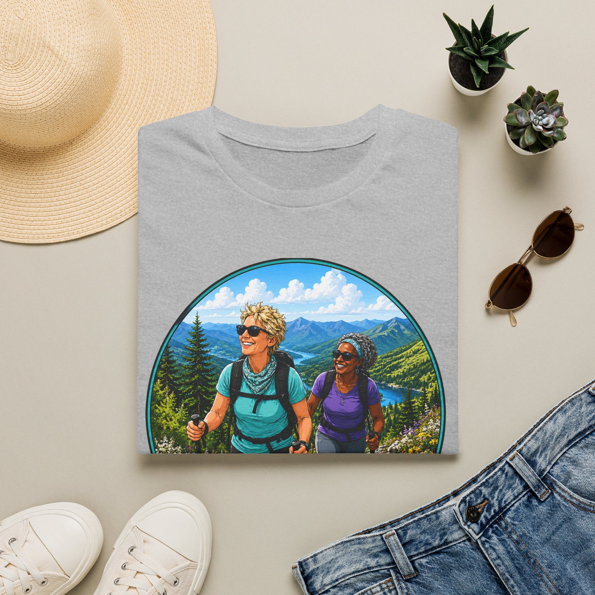 Cotton Tee- Hiking