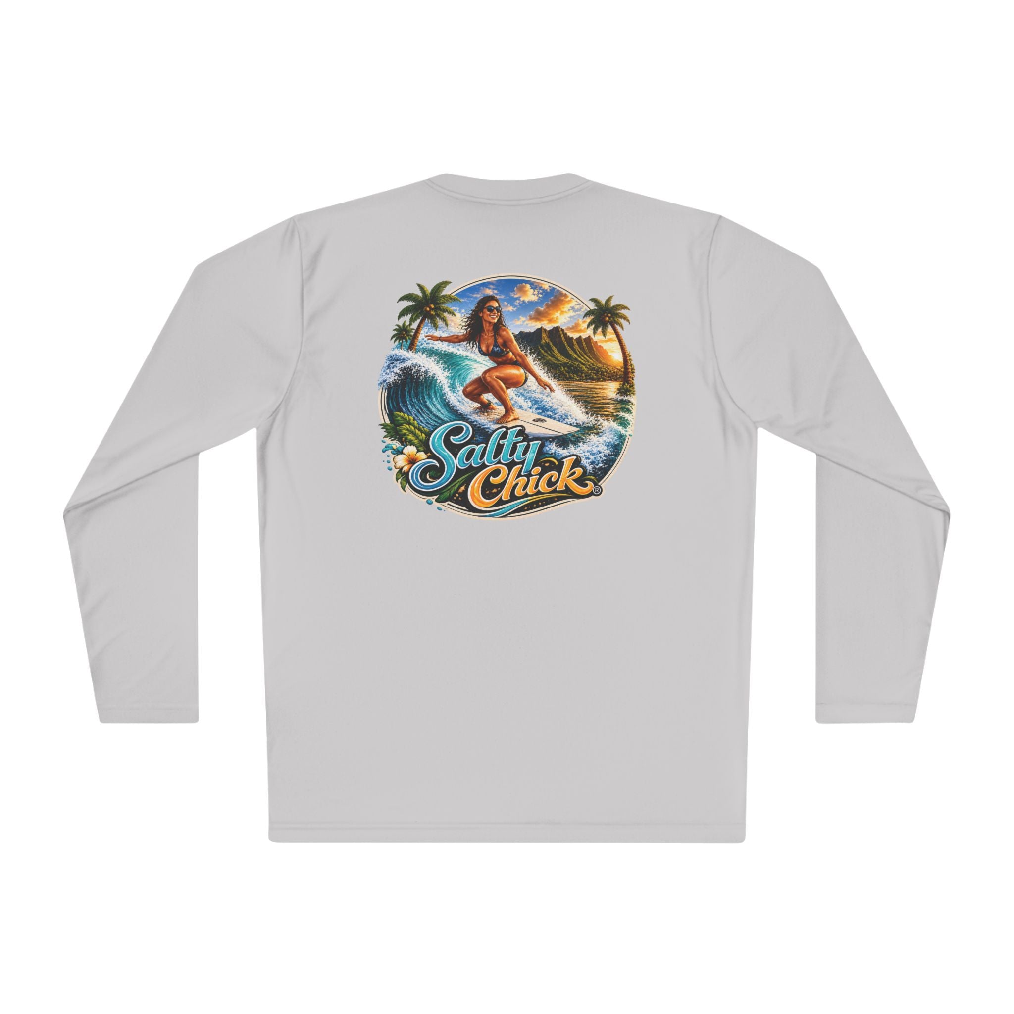 Unisex Moisture Wicking Long Sleeve- Surfer